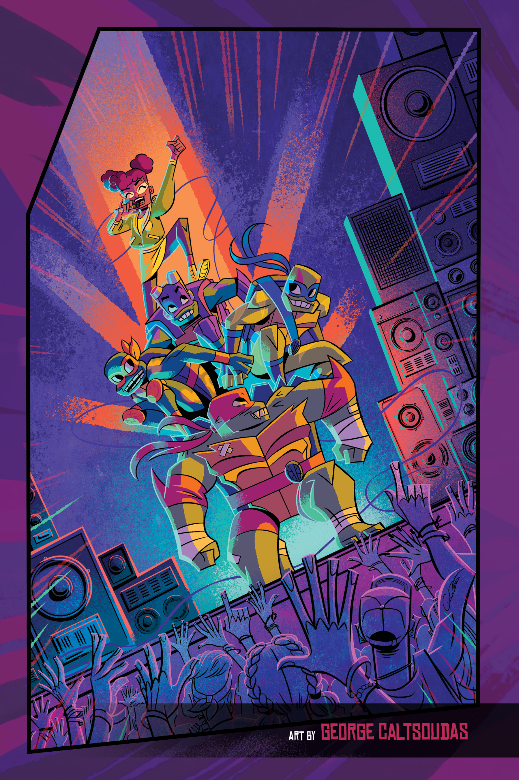 Read online Rise of the Teenage Mutant Ninja Turtles: Sound Off! comic -  Issue # _TPB - 71