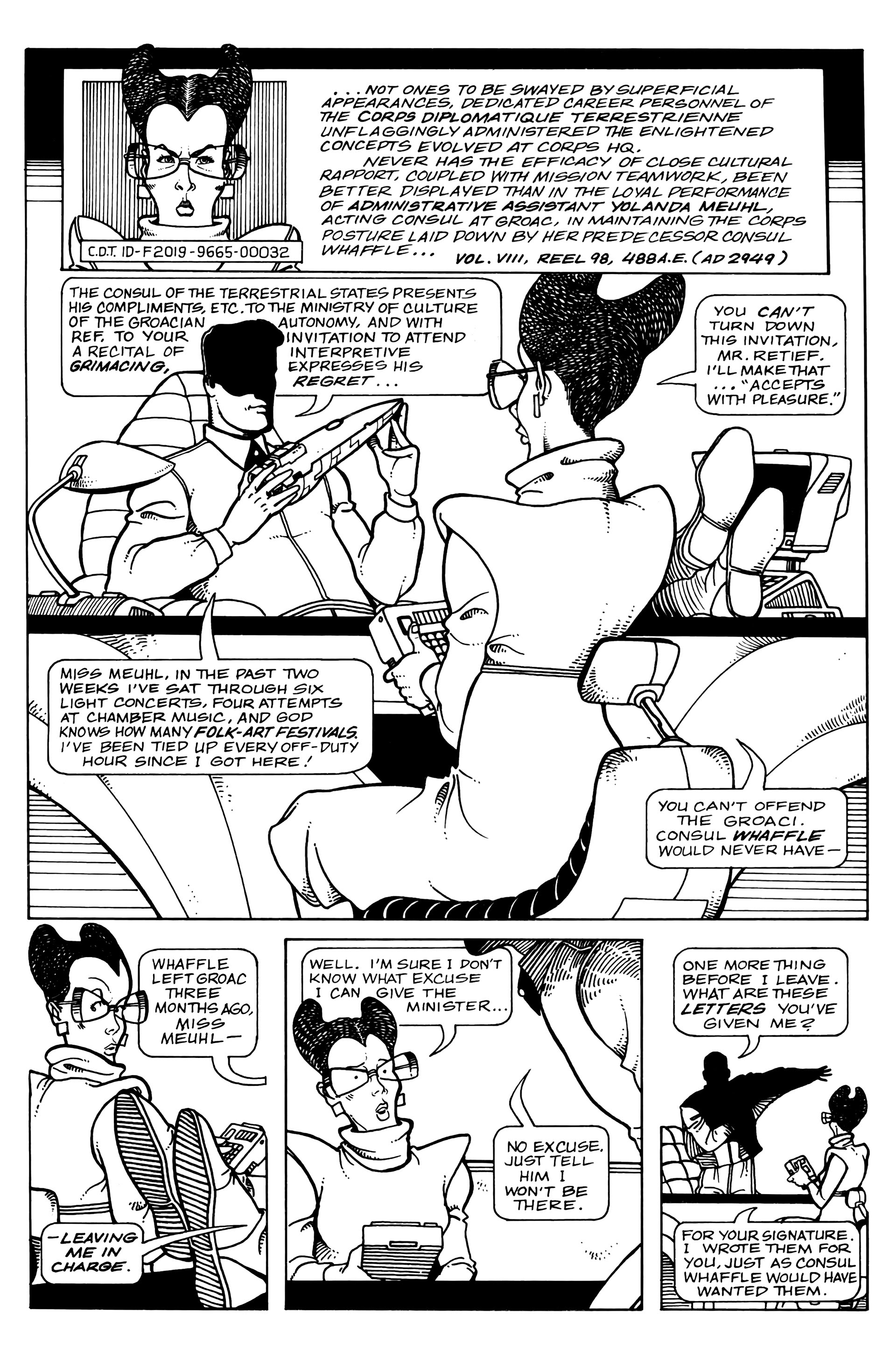 Read online Retief (1987) comic -  Issue #1 - 3