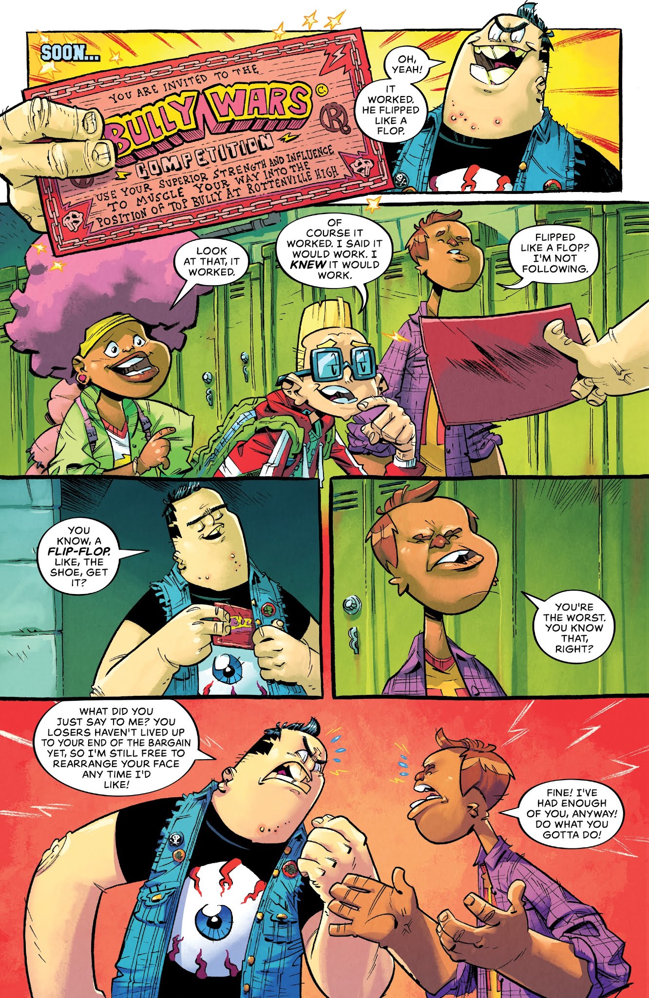 Read online Bully Wars comic -  Issue #2 - 20