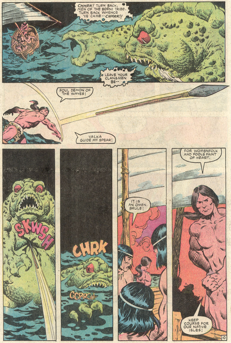 Read online Kull The Conqueror (1983) comic -  Issue #8 - 11