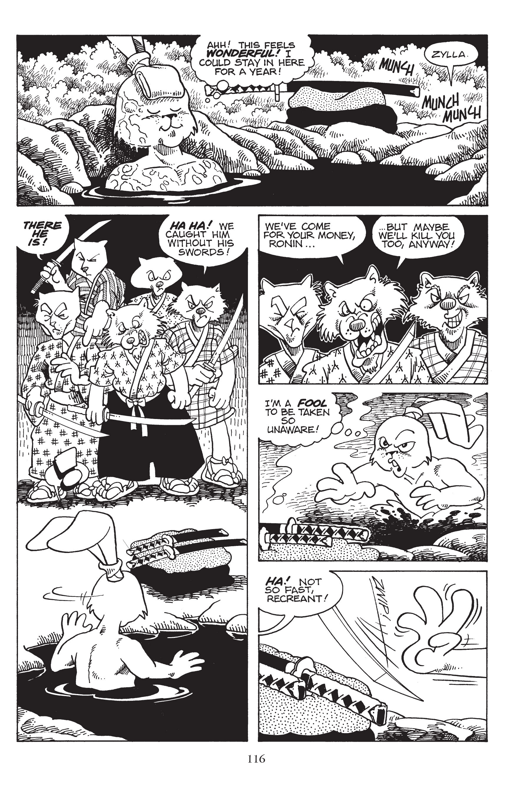 Read online Usagi Yojimbo (1987) comic -  Issue # _TPB 2 - 116