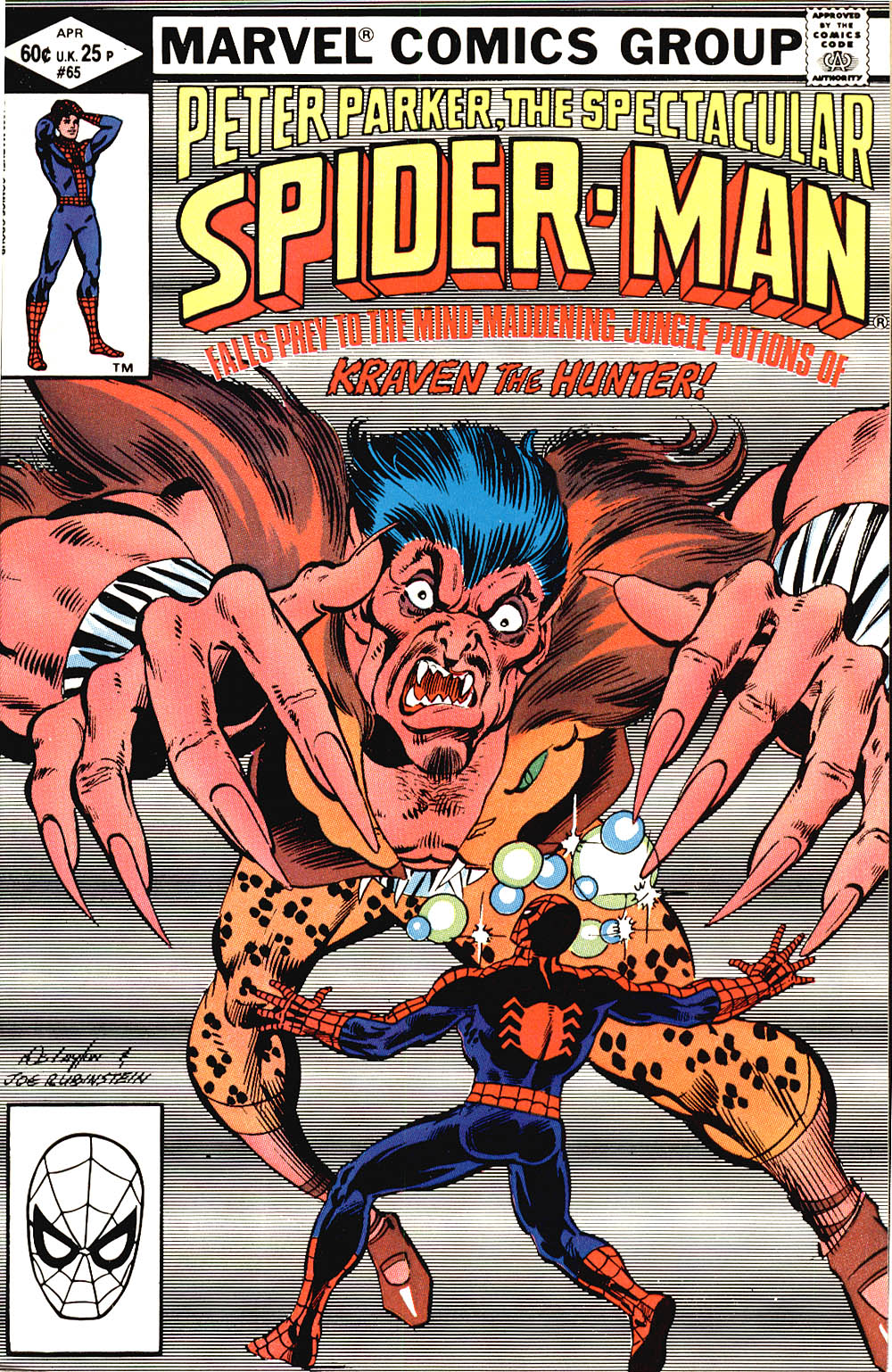Read online The Spectacular Spider-Man (1976) comic -  Issue #65 - 1