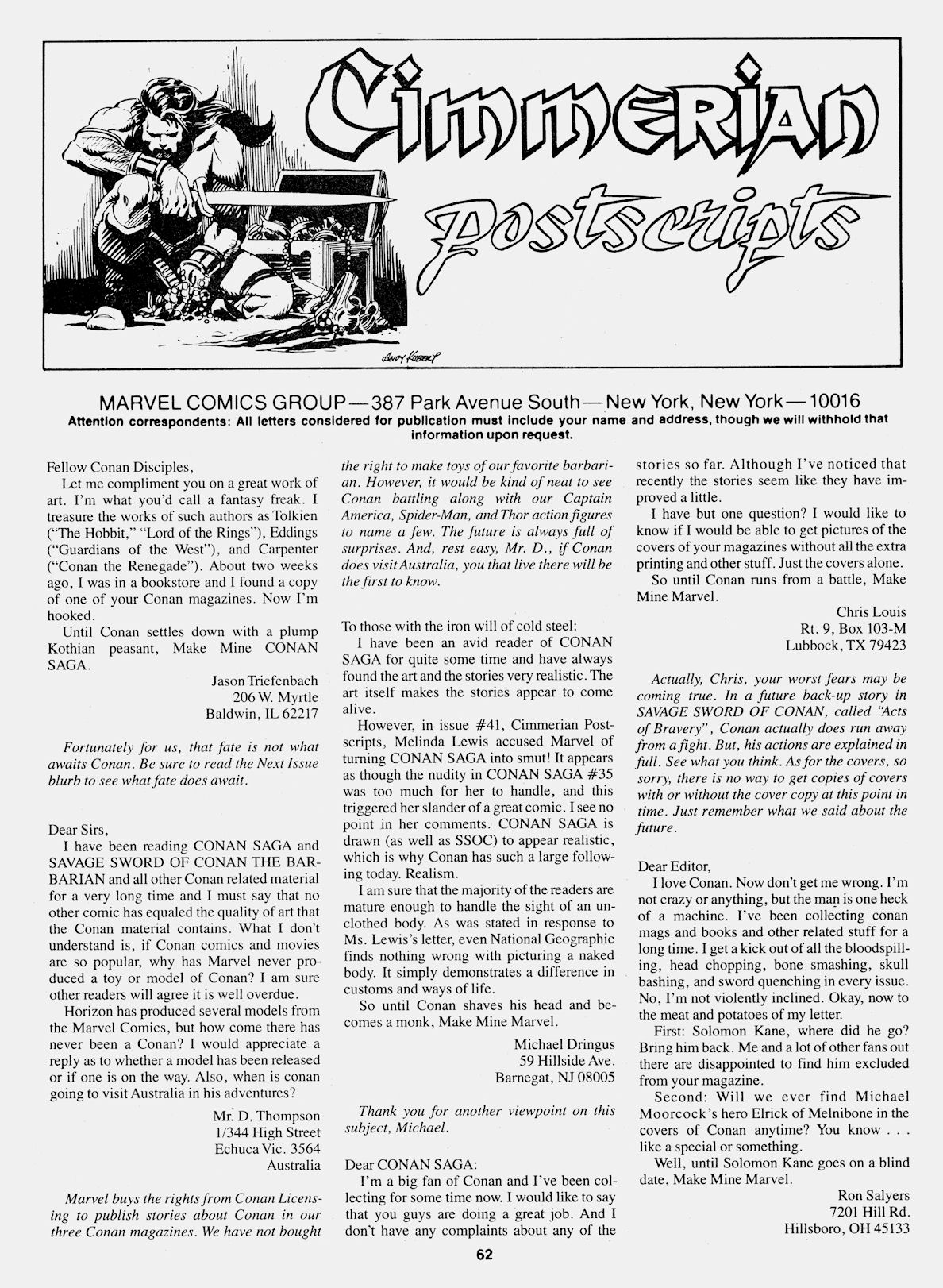 Read online Conan Saga comic -  Issue #45 - 64