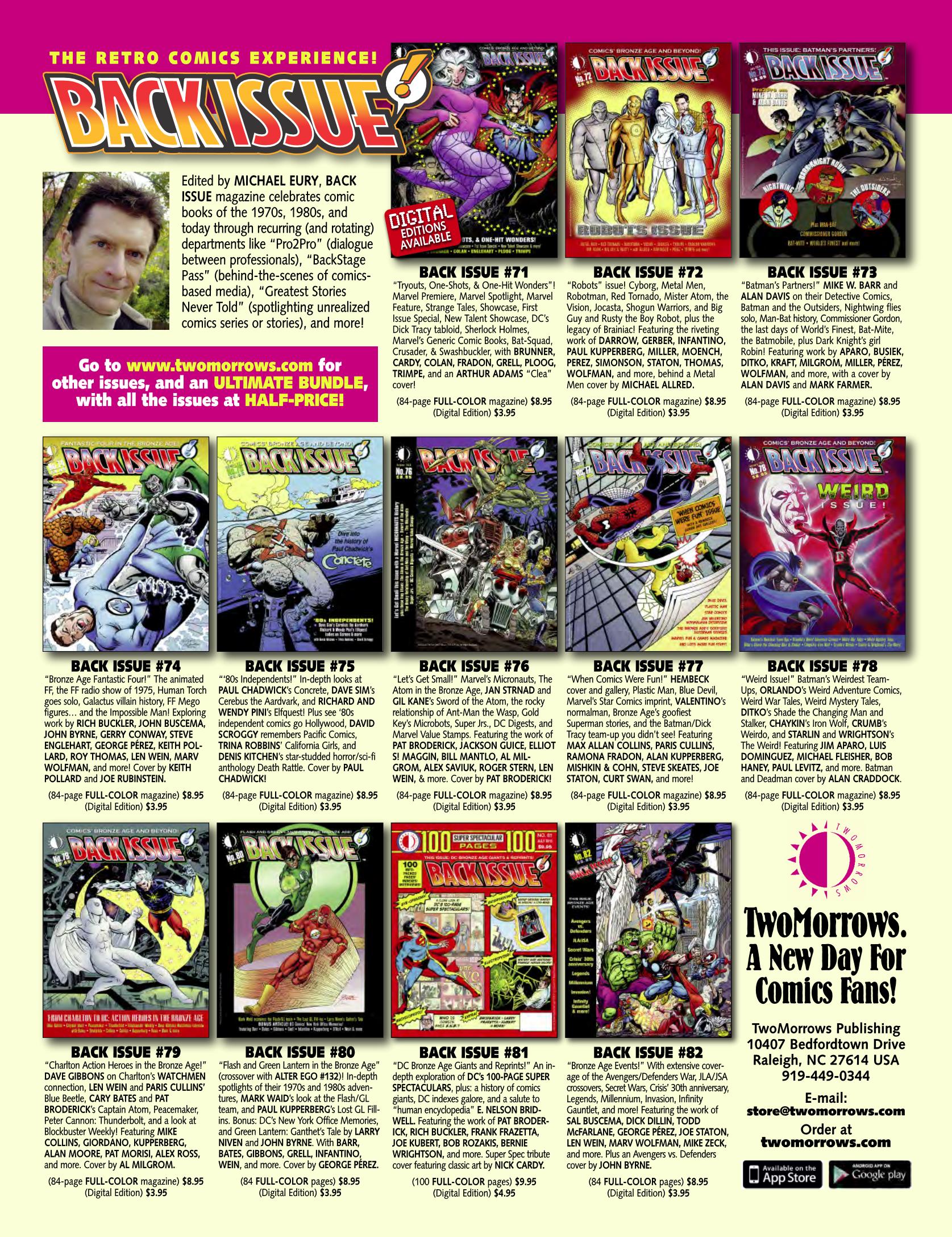 Read online Back Issue comic -  Issue #83 - 2