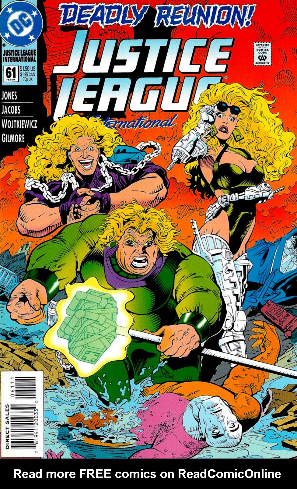 Read online Justice League International (1993) comic -  Issue #61 - 1