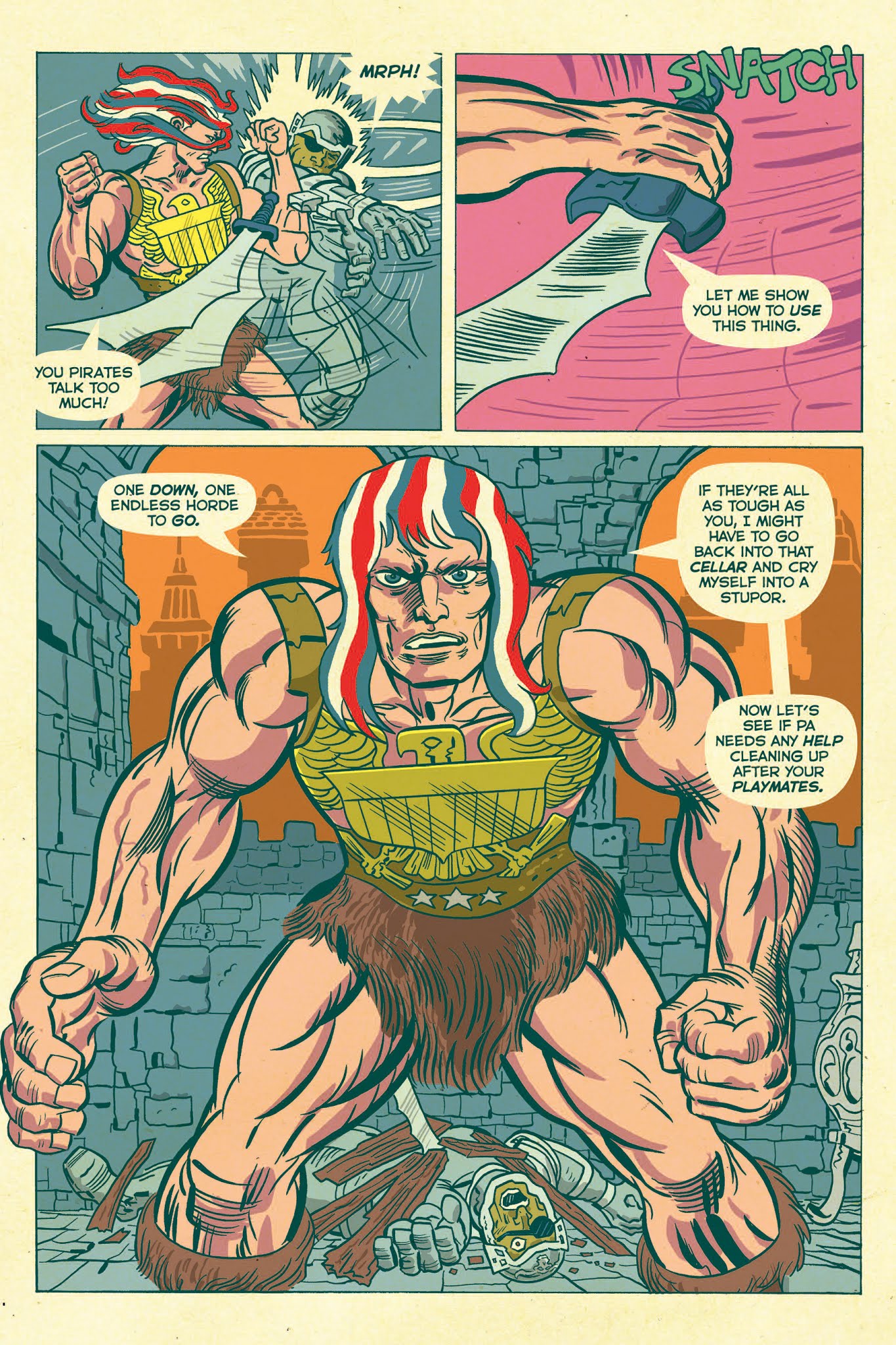 Read online American Barbarian (2015) comic -  Issue # TPB (Part 1) - 25