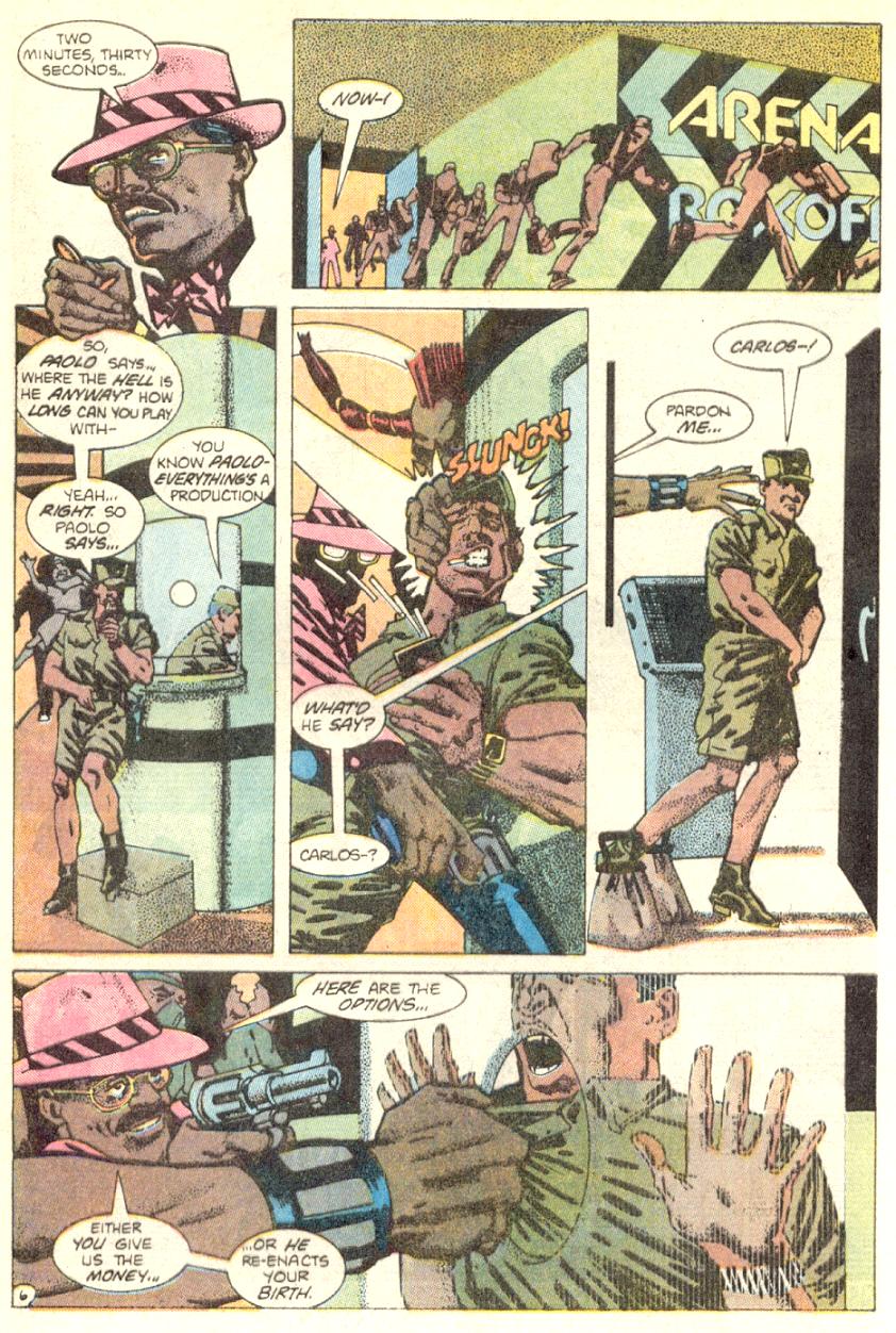 Read online American Flagg! comic -  Issue #6 - 7