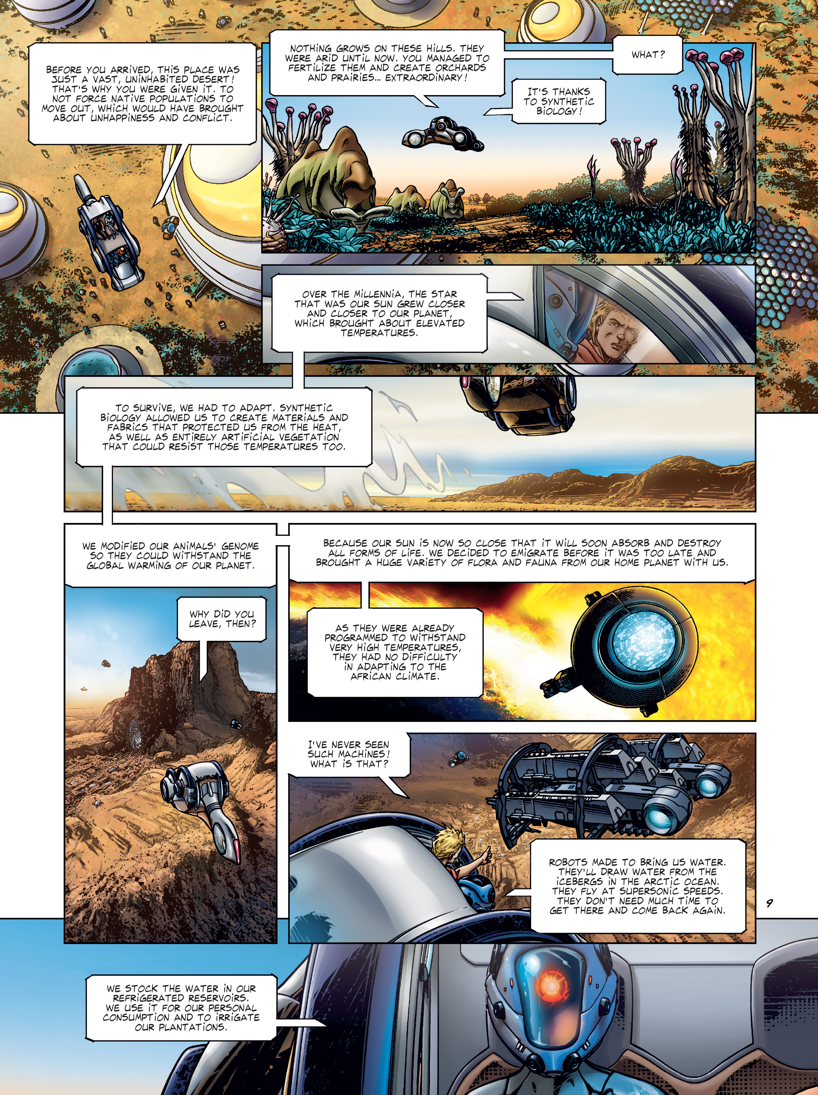Read online Arctica comic -  Issue #9 - 11