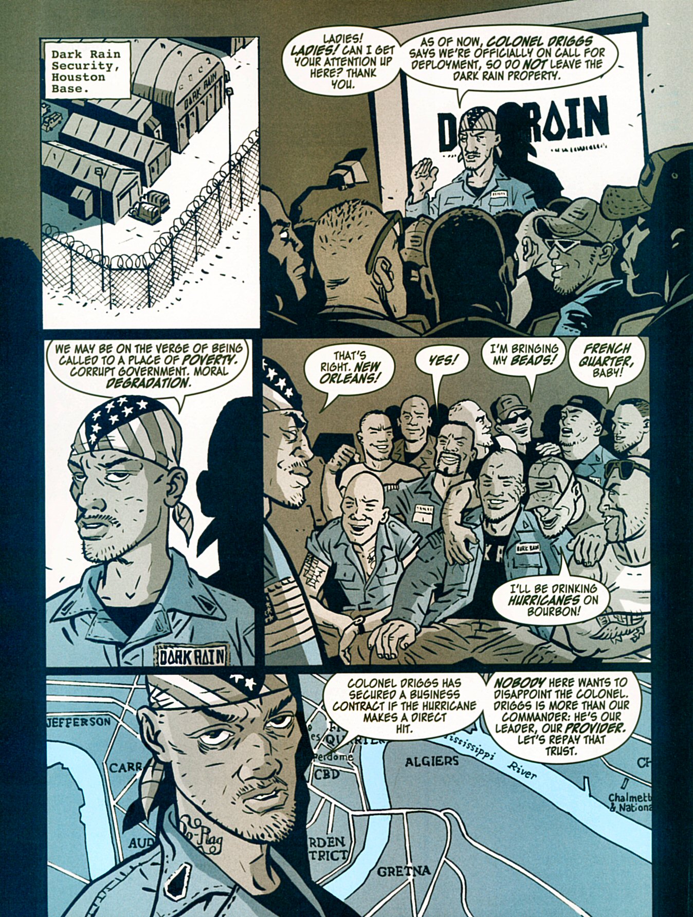 Read online Dark Rain: A New Orleans Story comic -  Issue # TPB - 12