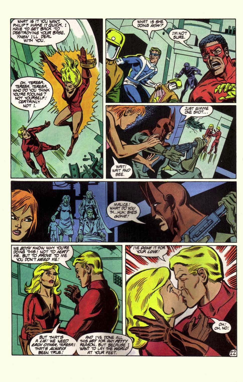 Read online Champions (1986) comic -  Issue #6 - 23