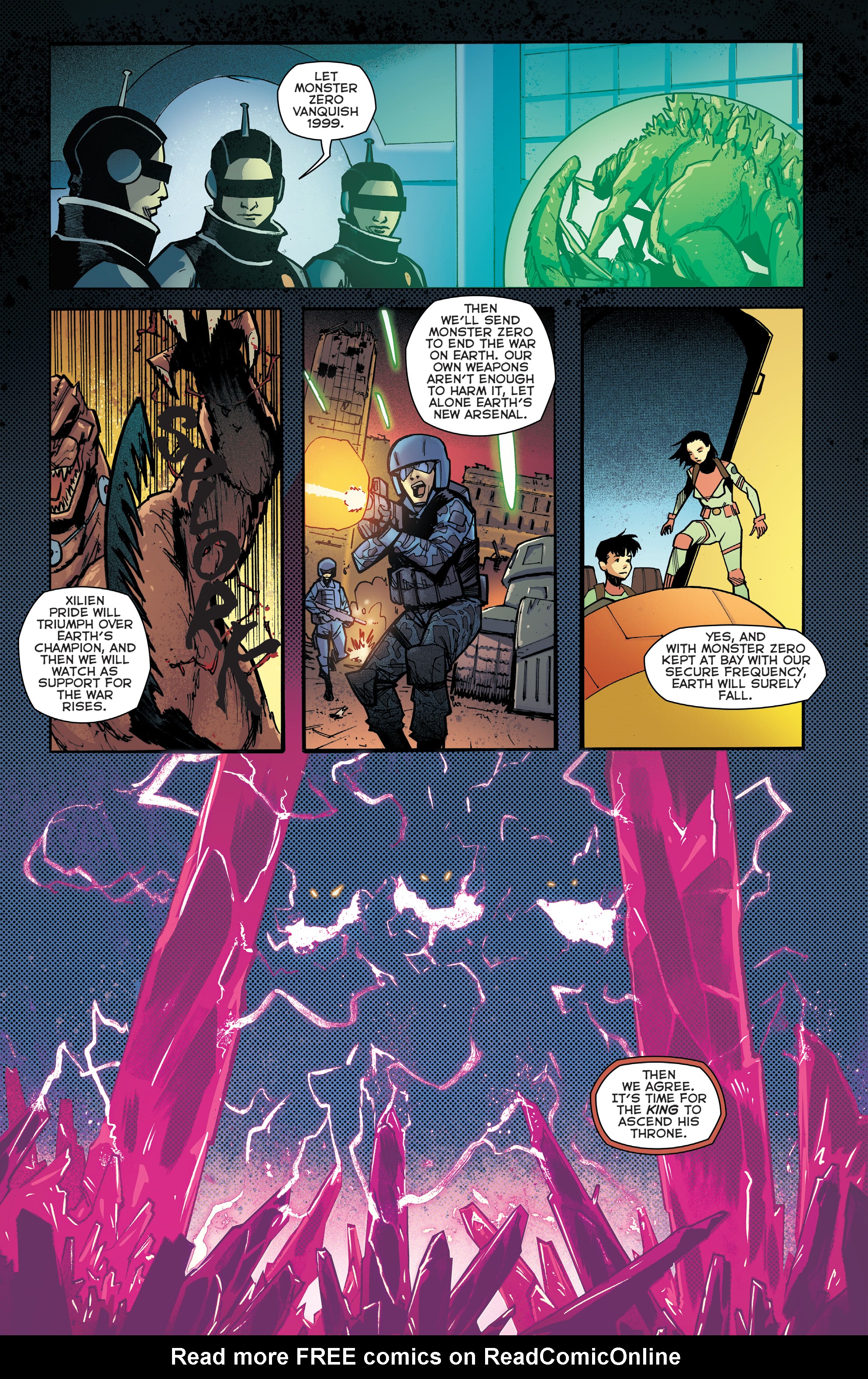 Read online Godzilla Rivals: Vs. King Ghidorah comic -  Issue # Full - 18