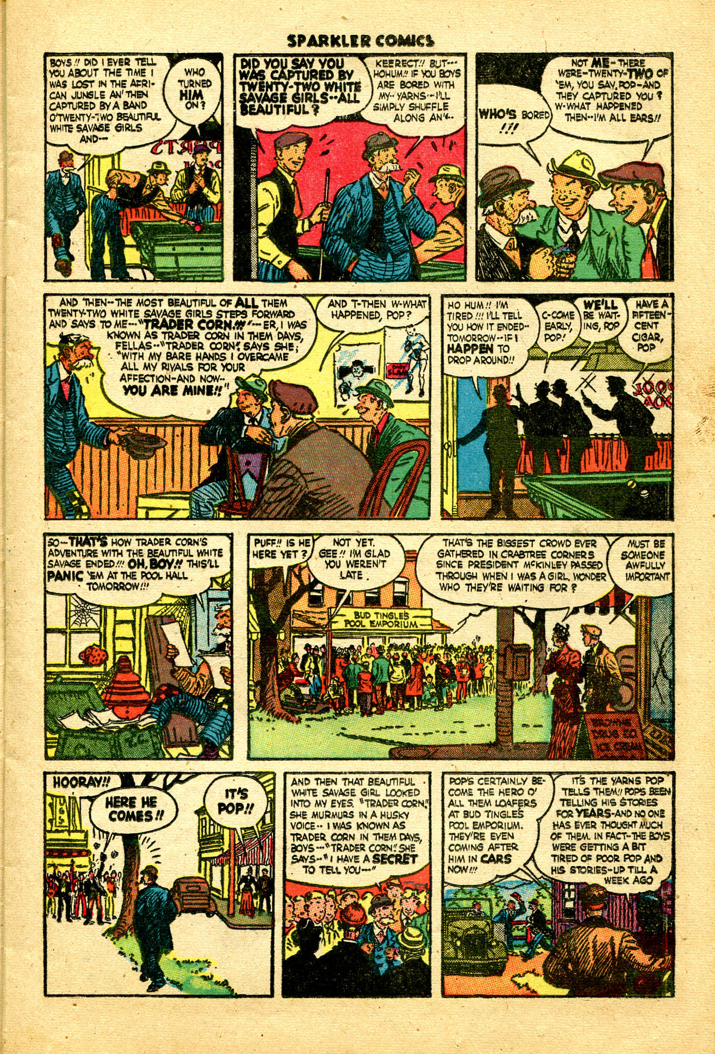 Read online Sparkler Comics comic -  Issue #56 - 15