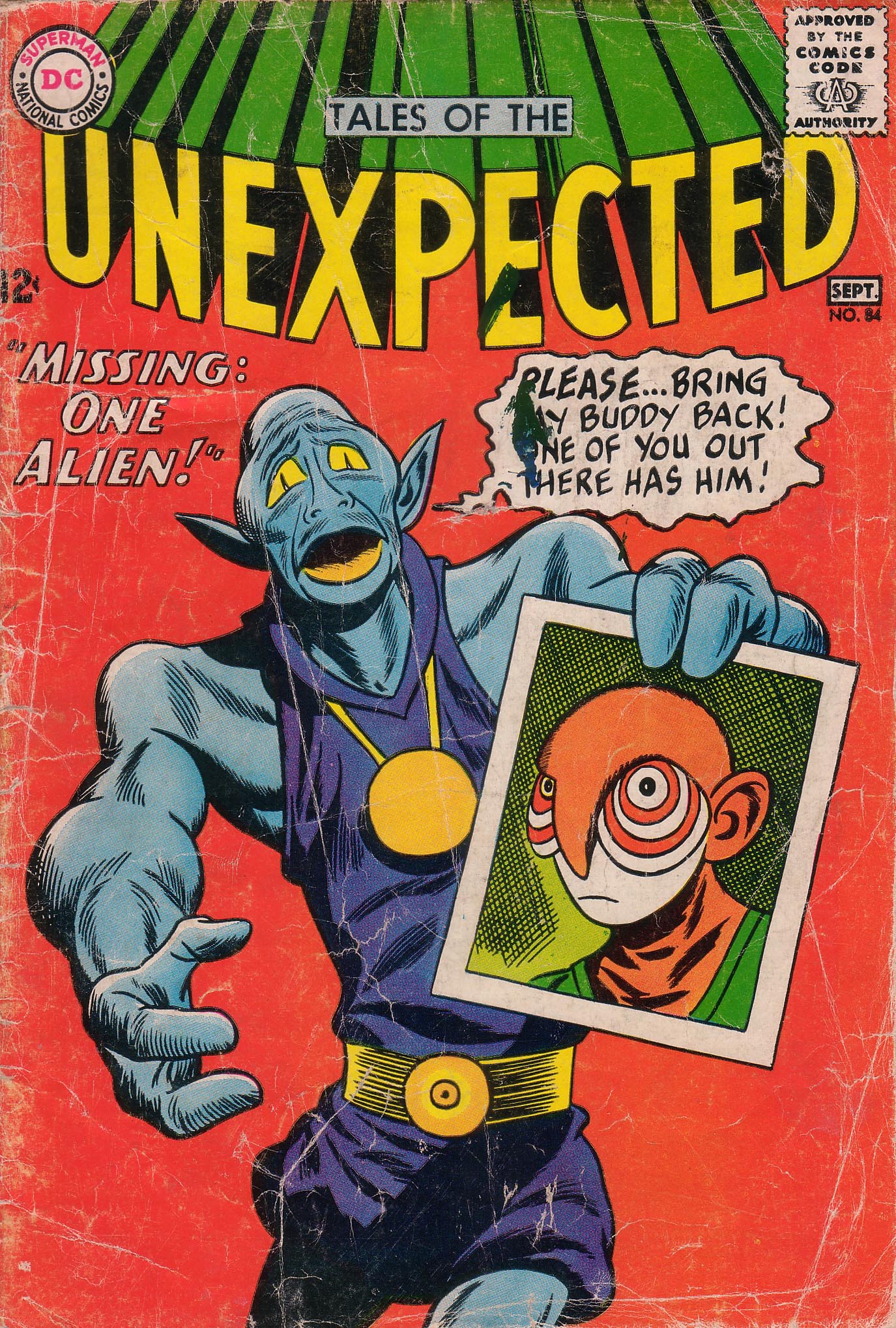 Read online Tales of the Unexpected comic -  Issue #84 - 1