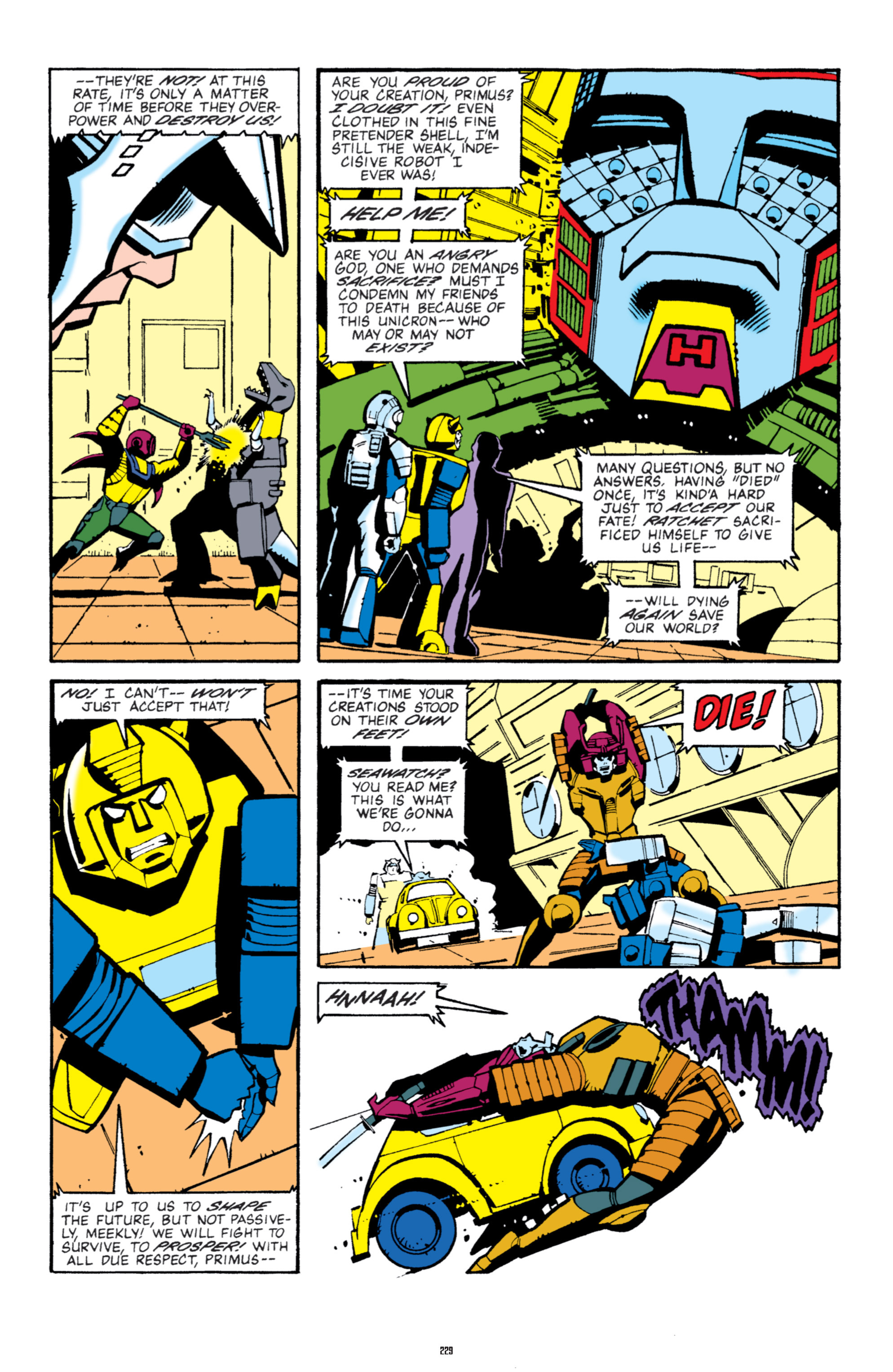 Read online The Transformers Classics comic -  Issue # TPB 5 - 230