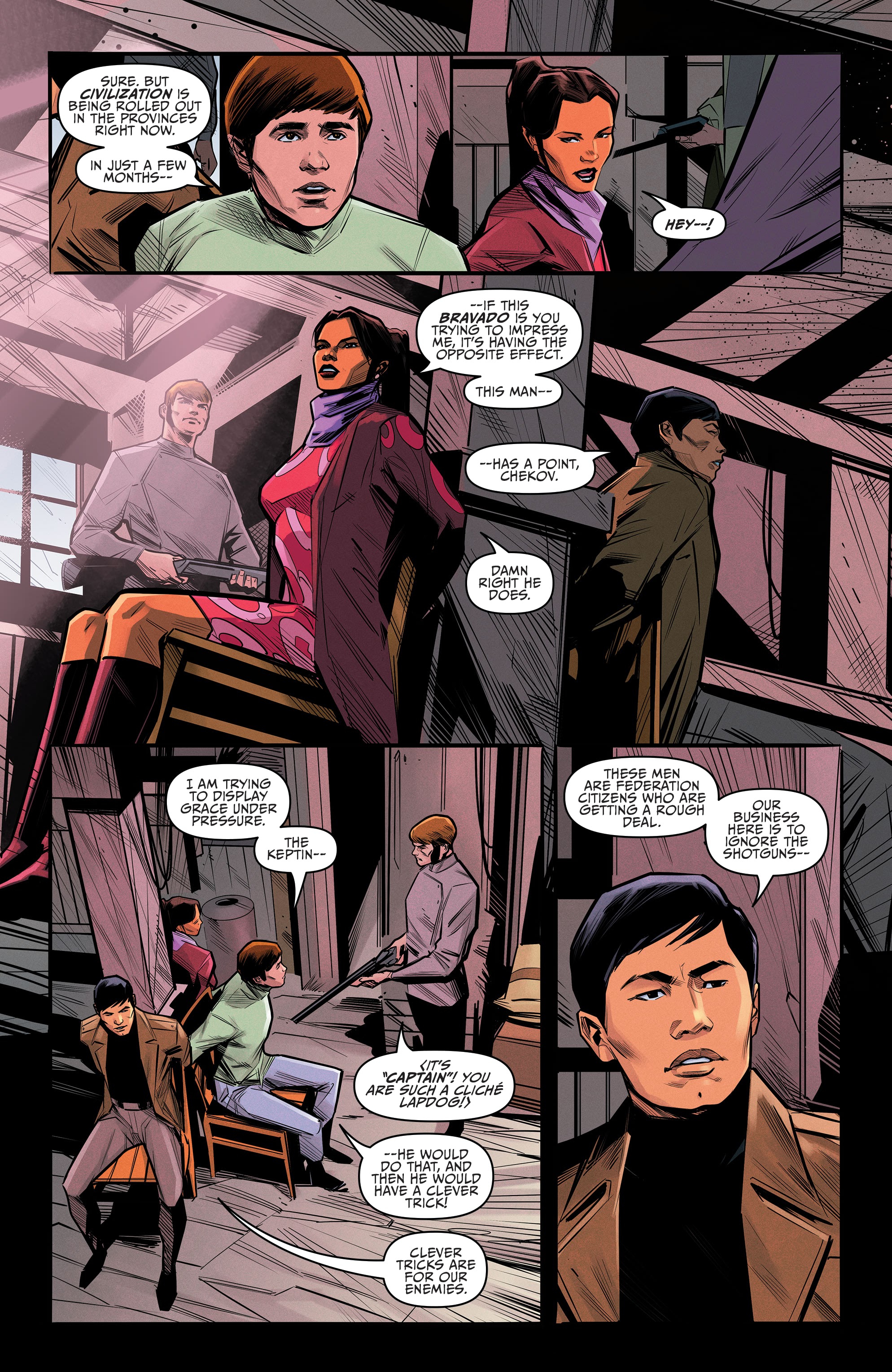 Read online Star Trek: Year Five comic -  Issue #25 - 12