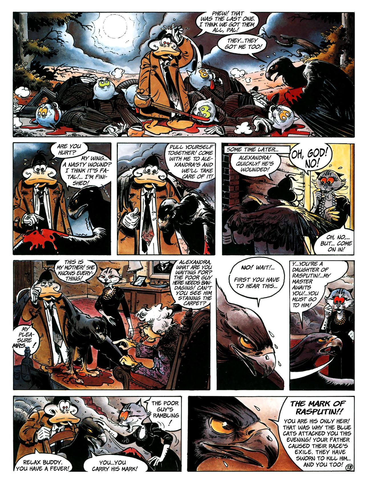 Read online Une enquête de l'inspecteur Canardo comic -  Issue #2 - 18