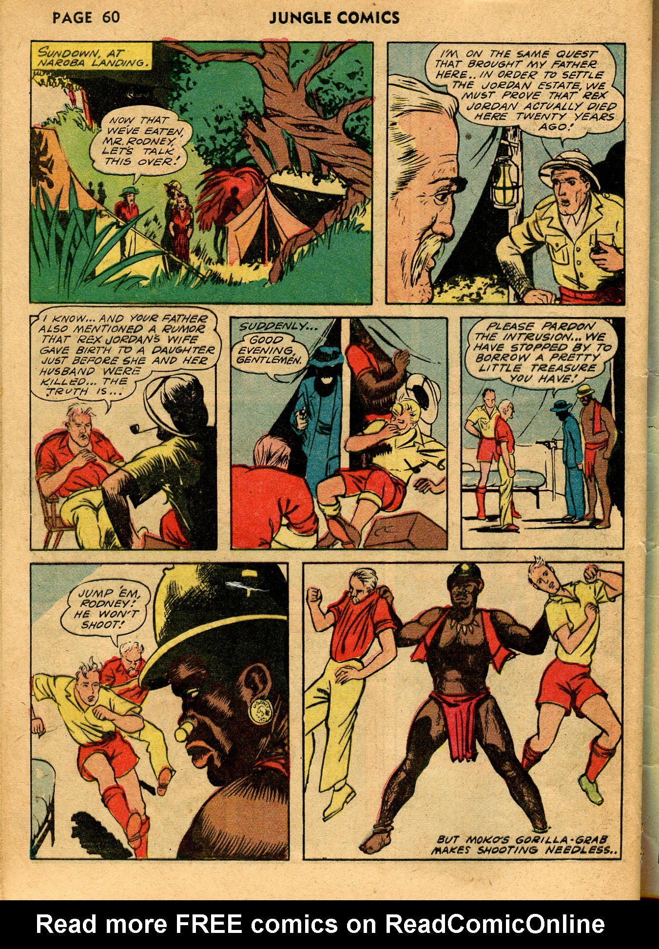 Read online Jungle Comics comic -  Issue #40 - 62