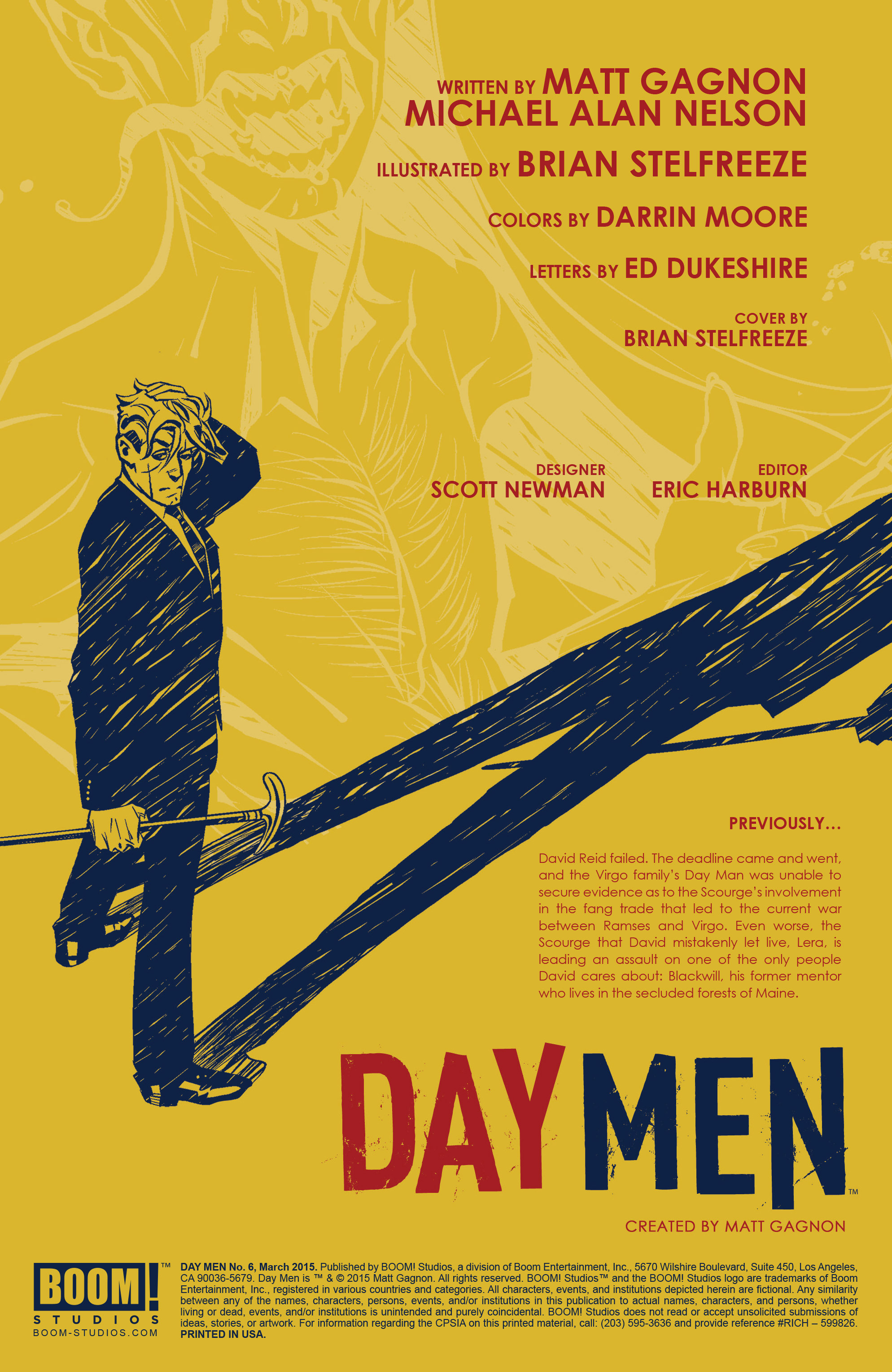 Read online Day Men comic -  Issue #6 - 2