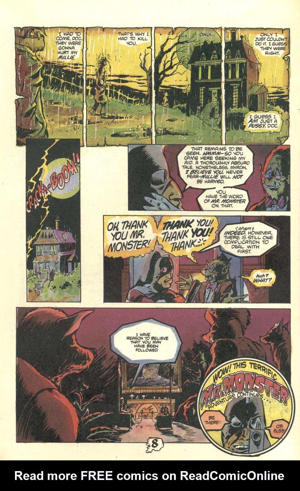 Read online Doc Stearn...Mr. Monster comic -  Issue #1 - 9