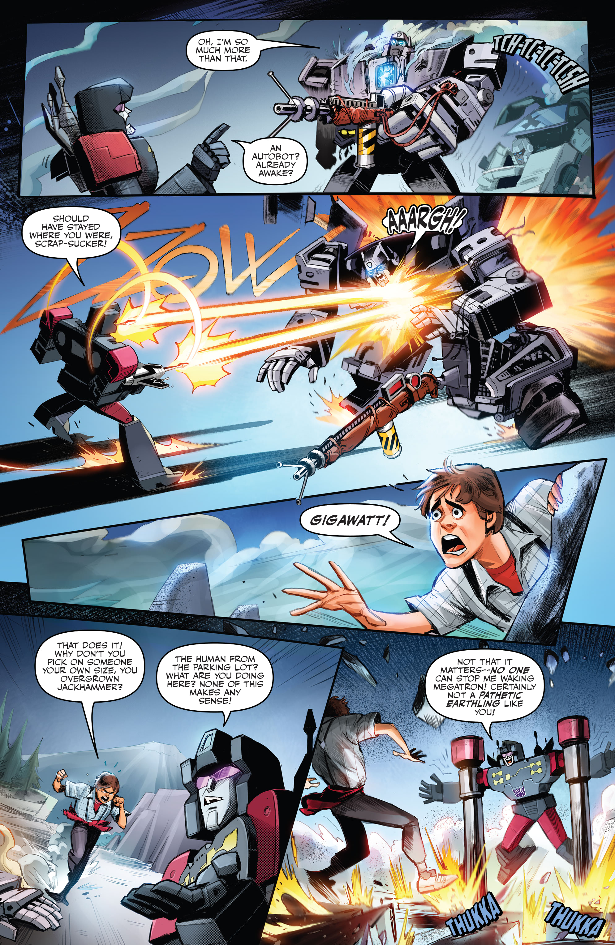 Read online Transformers: Back to the Future comic -  Issue #4 - 13