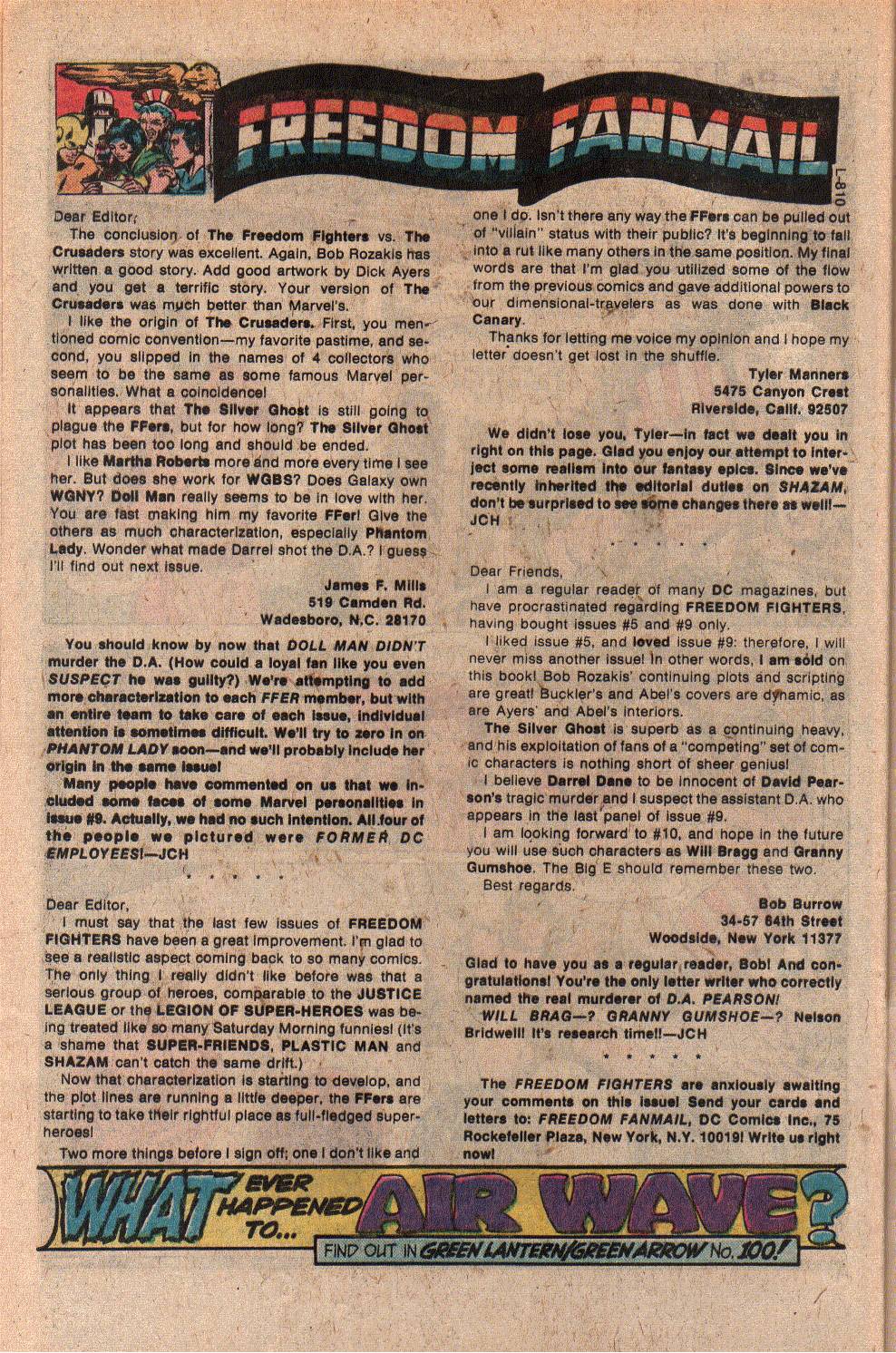 Freedom Fighters (1976) Issue #12 #12 - English 32