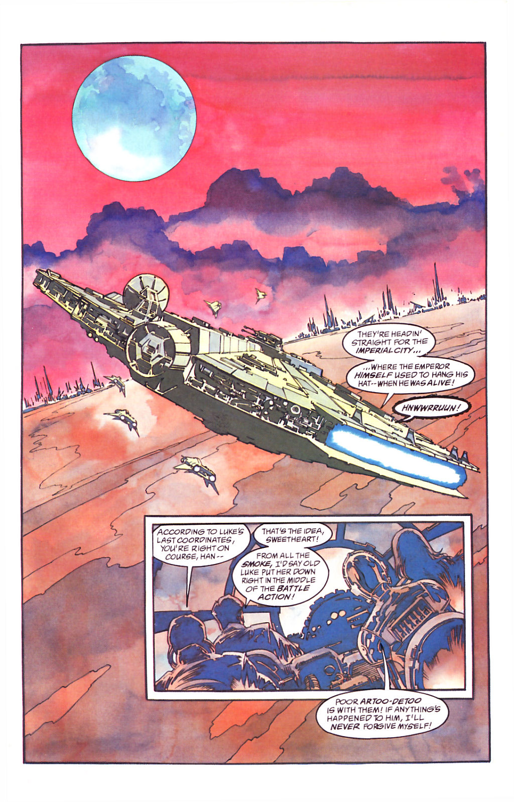 Read online Star Wars: Dark Empire comic -  Issue #1 - 9