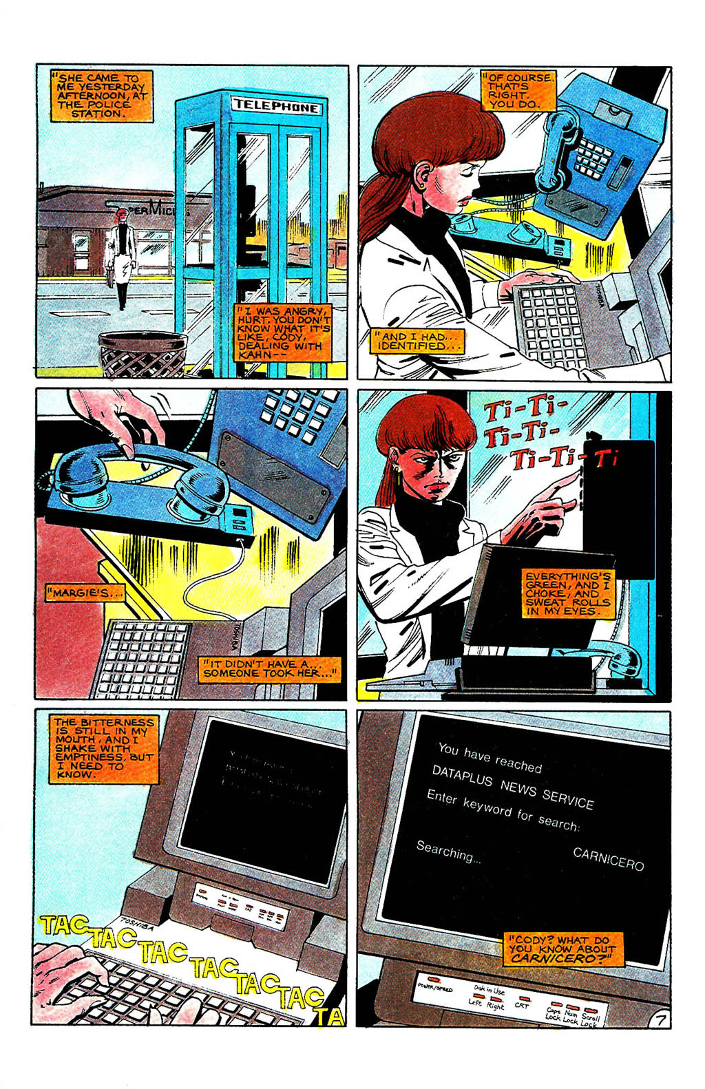 Read online Whisper (1986) comic -  Issue #9 - 9