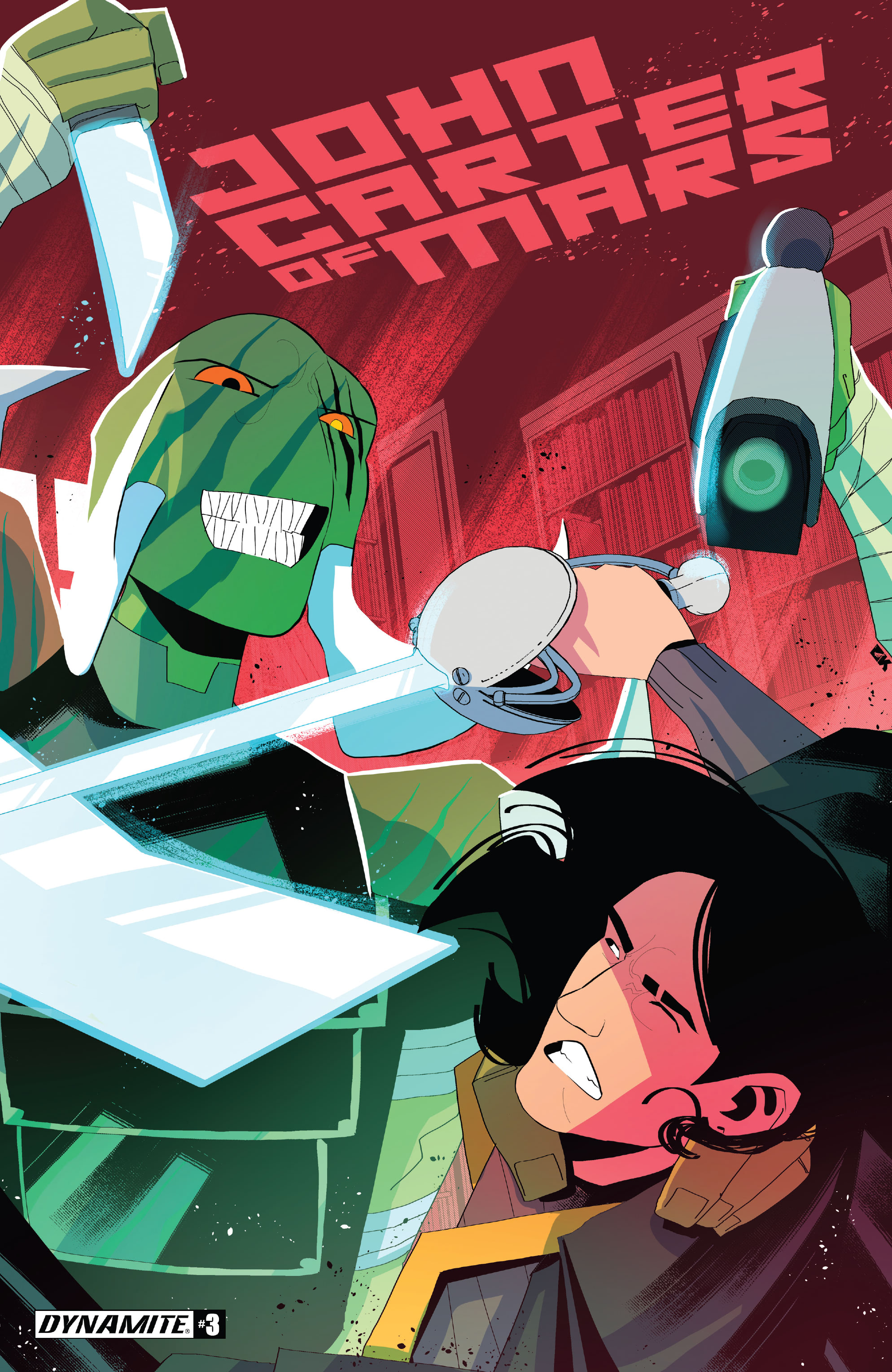 Read online John Carter of Mars comic -  Issue #3 - 4