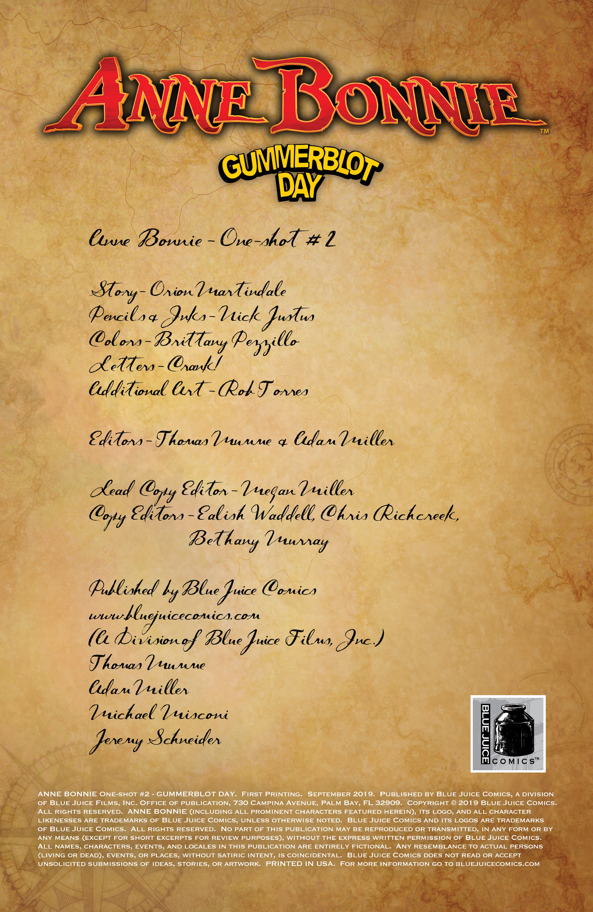 Read online Anne Bonnie comic -  Issue #8.5 - 2