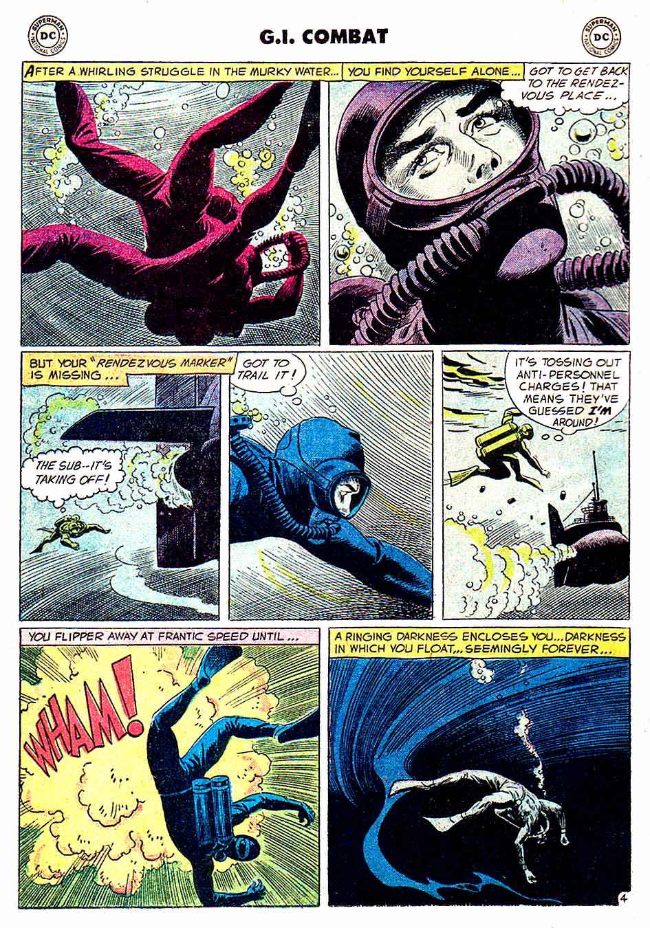 Read online G.I. Combat (1952) comic -  Issue #45 - 16