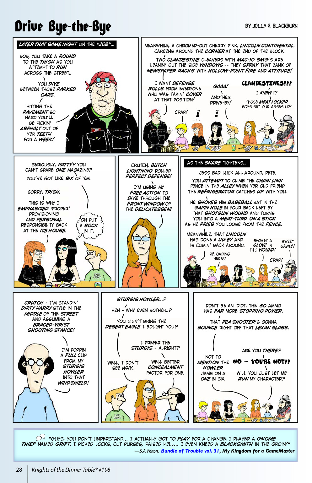 Read online Knights of the Dinner Table comic -  Issue #198 - 30