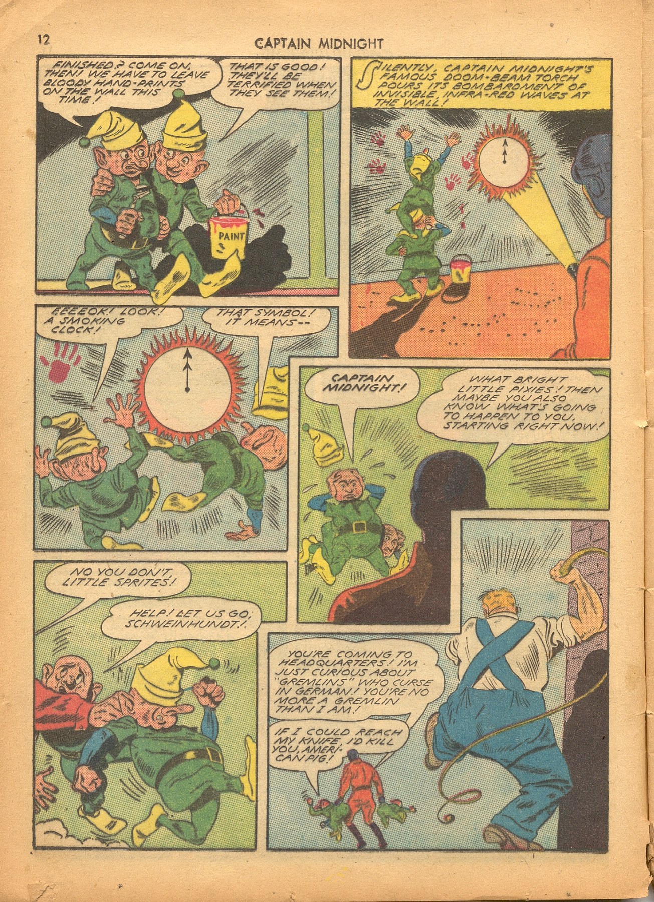 Read online Captain Midnight (1942) comic -  Issue #4 - 13