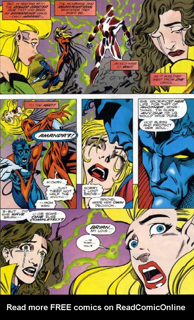 Read online Excalibur (1988) comic -  Issue #75 - 32