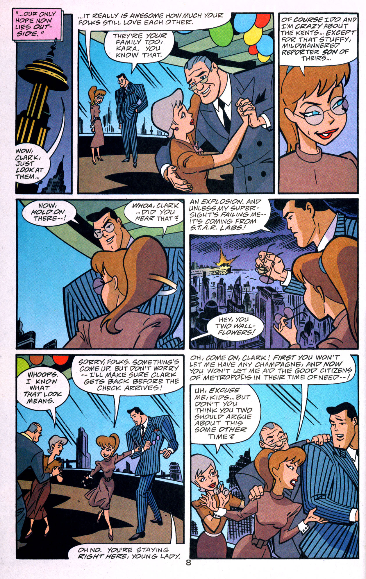Superman Adventures Issue #39 #42 - English 9