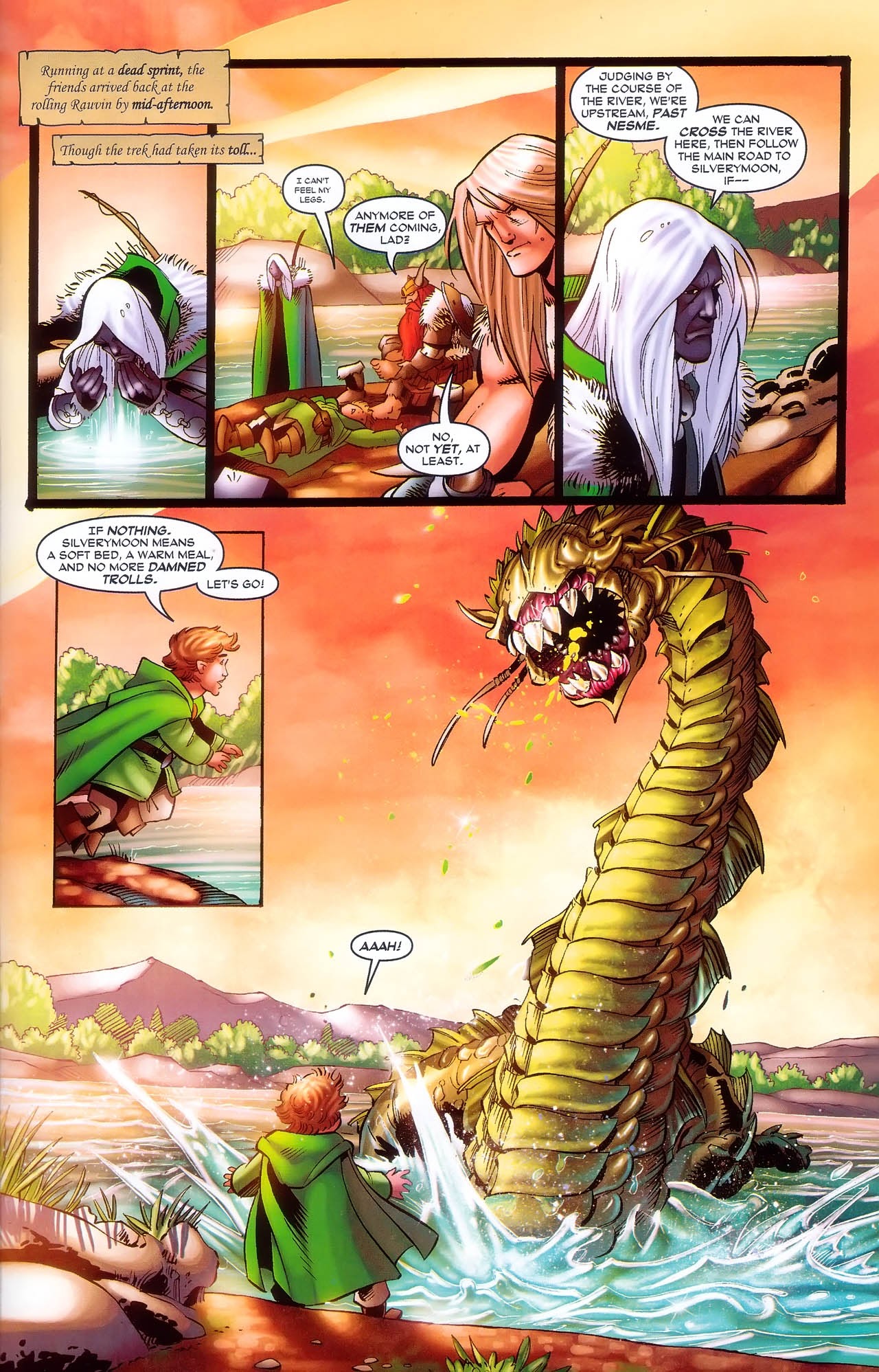 Read online Forgotten Realms: Streams of Silver comic -  Issue #2 - 33