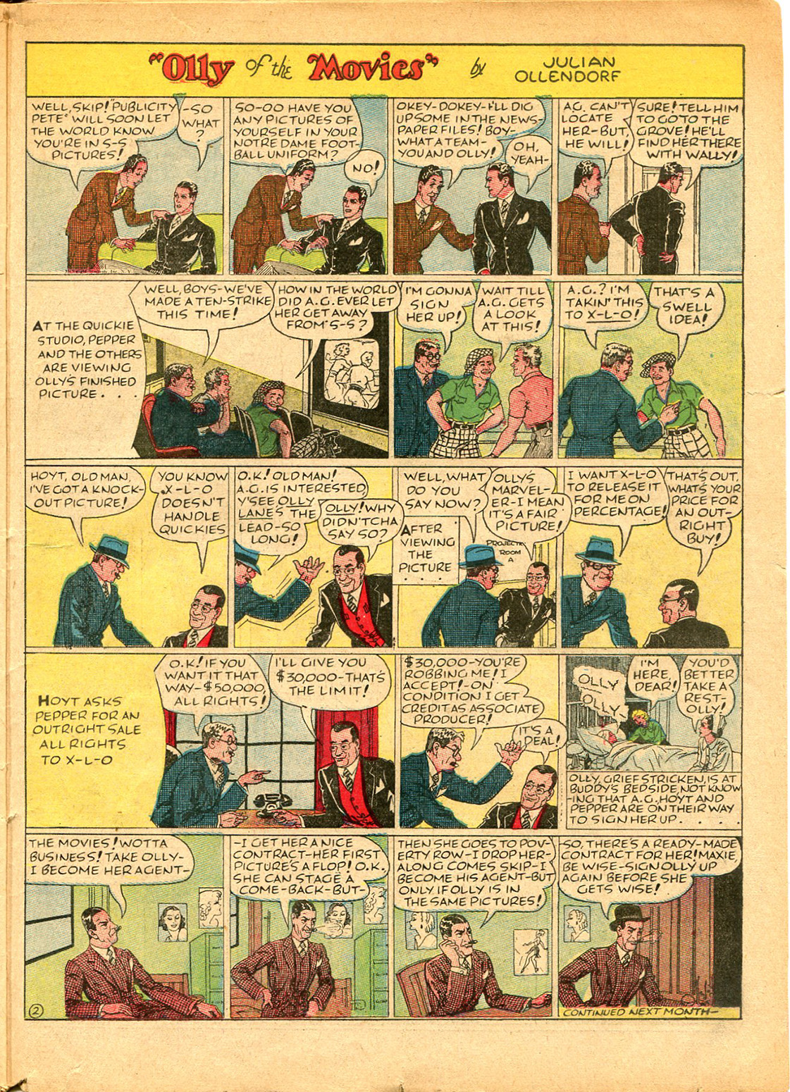 Read online Famous Funnies comic -  Issue #40 - 45