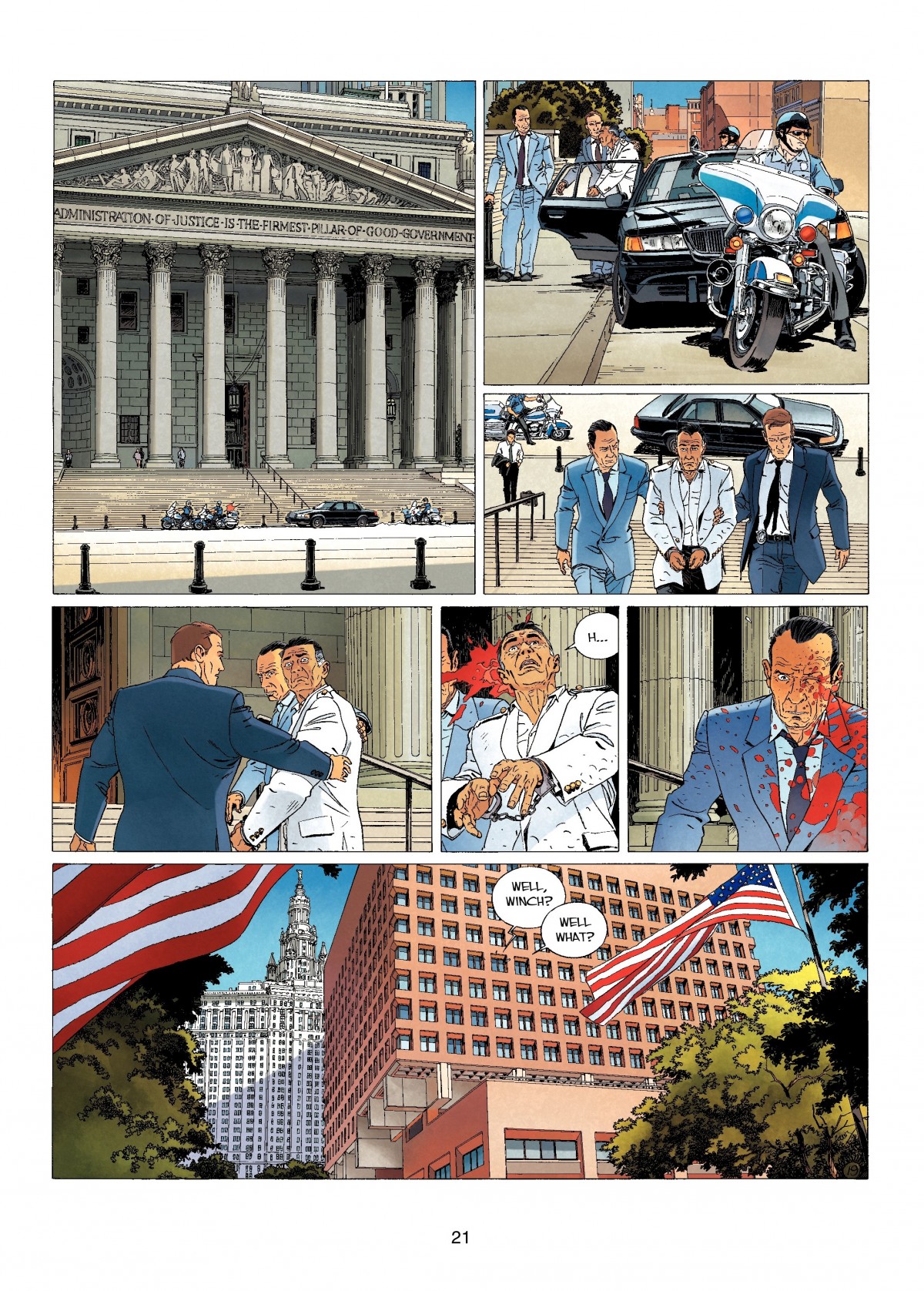 Read online Largo Winch comic -  Issue # TPB 13 - 21