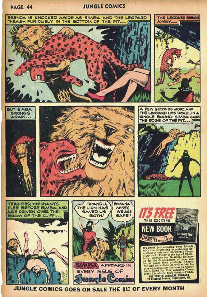 Read online Jungle Comics comic -  Issue #24 - 46