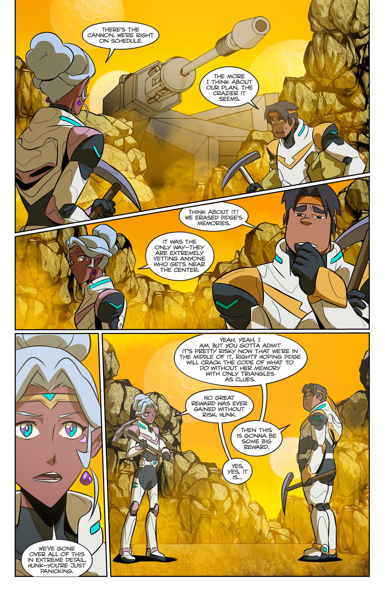 Read online Voltron Legendary Defender (2018) comic -  Issue #3 - 10