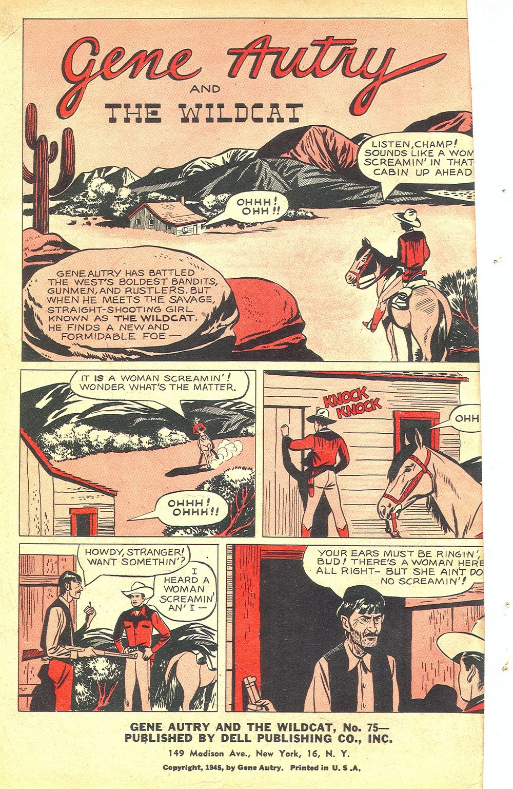 Read online Four Color Comics comic -  Issue #75 - 2