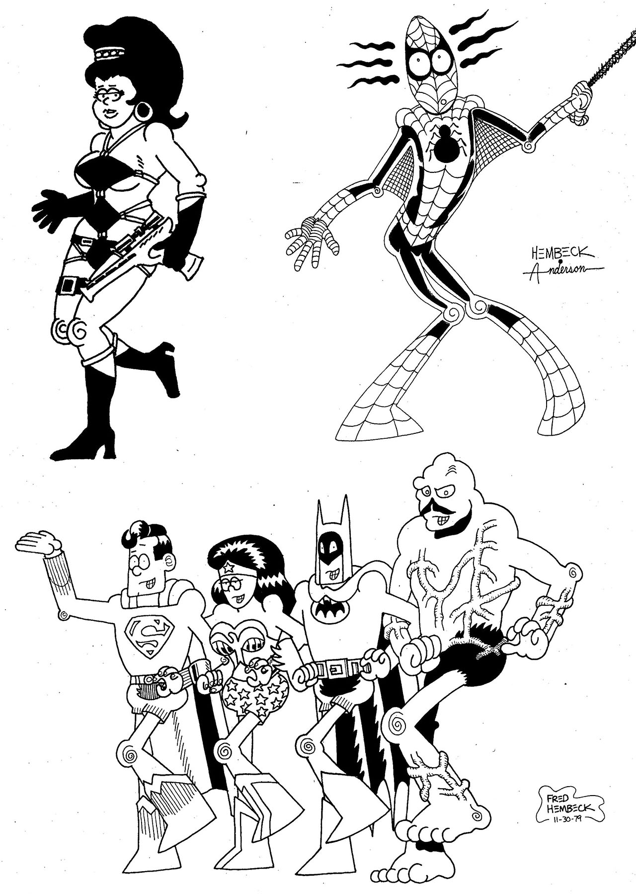 Read online The Nearly Complete Essential Hembeck Archives Omnibus comic -  Issue # TPB (Part 5) - 24