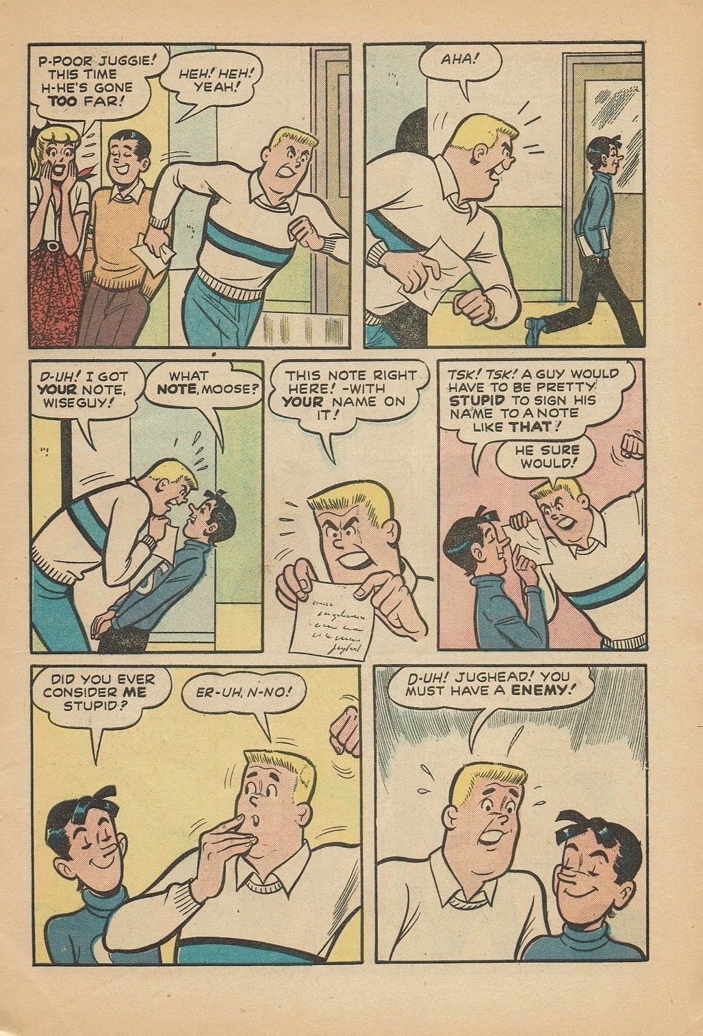 Read online Archie's Pal Jughead comic -  Issue #51 - 5