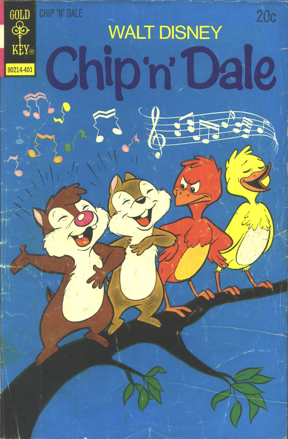 Read online Walt Disney Chip 'n' Dale comic -  Issue #25 - 1