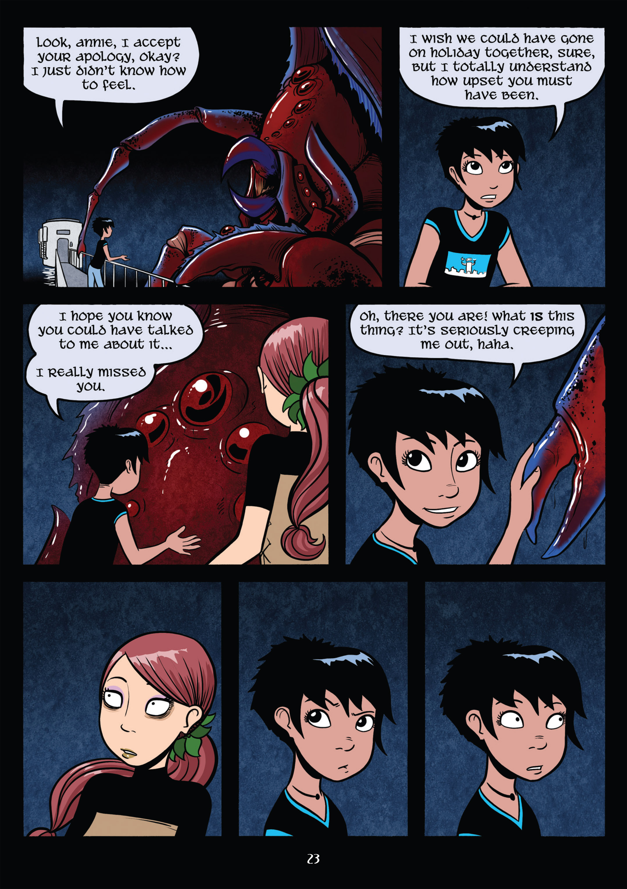 Read online Gunnerkrigg Court comic -  Issue # TPB 4 (Part 1) - 23