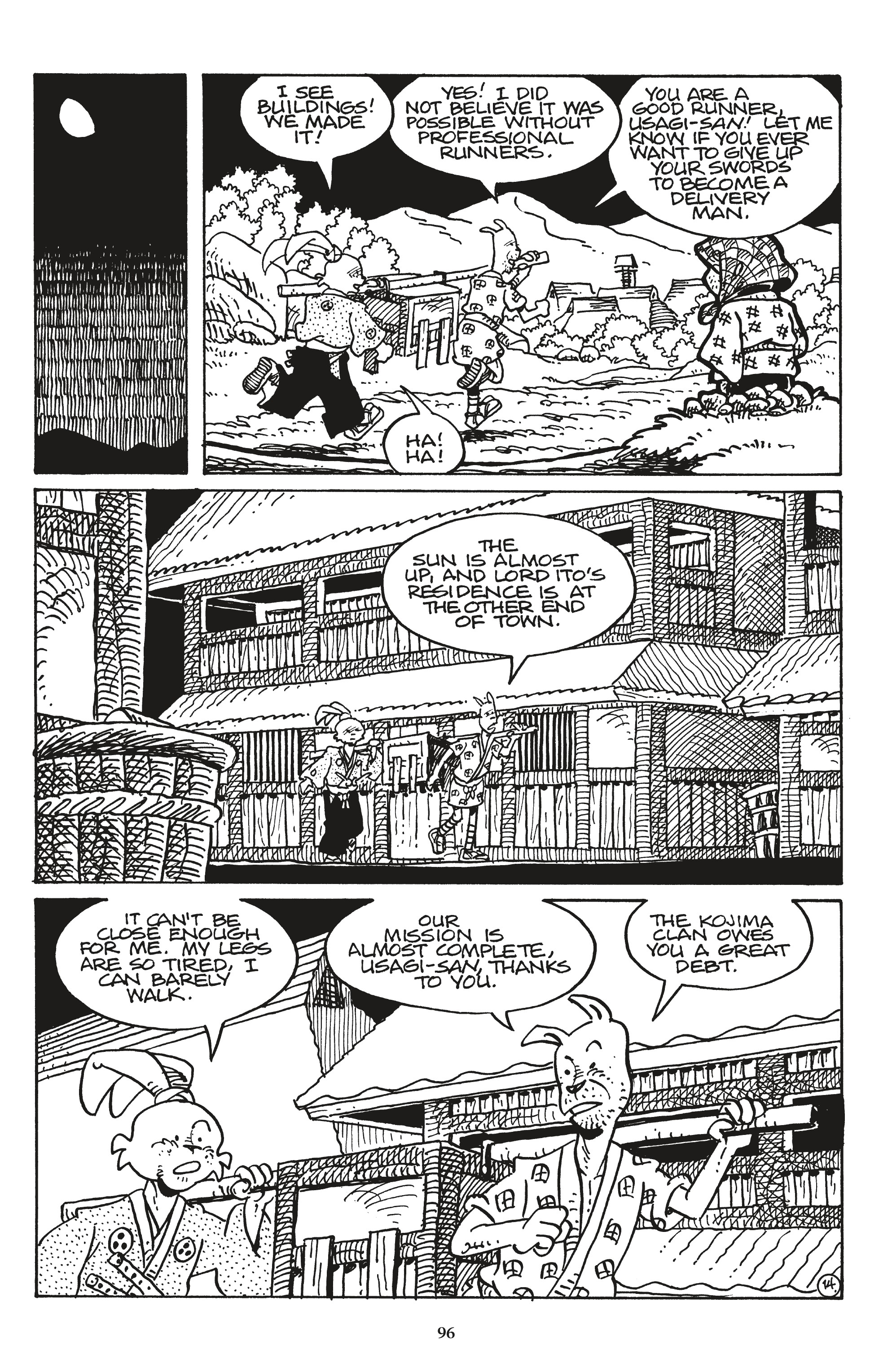 Read online The Usagi Yojimbo Saga comic -  Issue # TPB 8 (Part 1) - 96