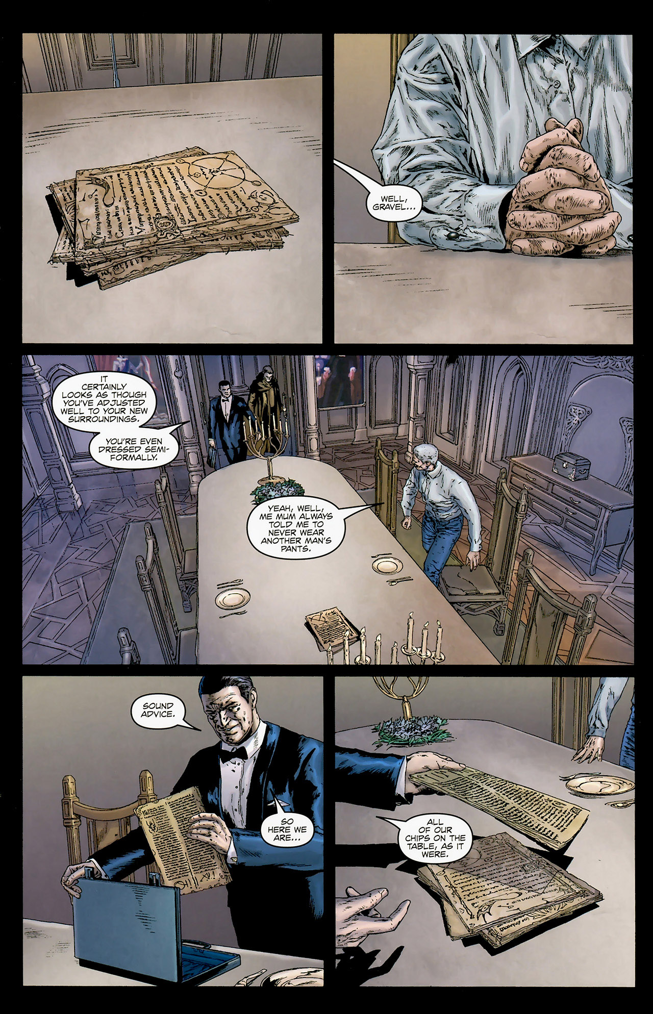 Read online Gravel comic -  Issue #7 - 14