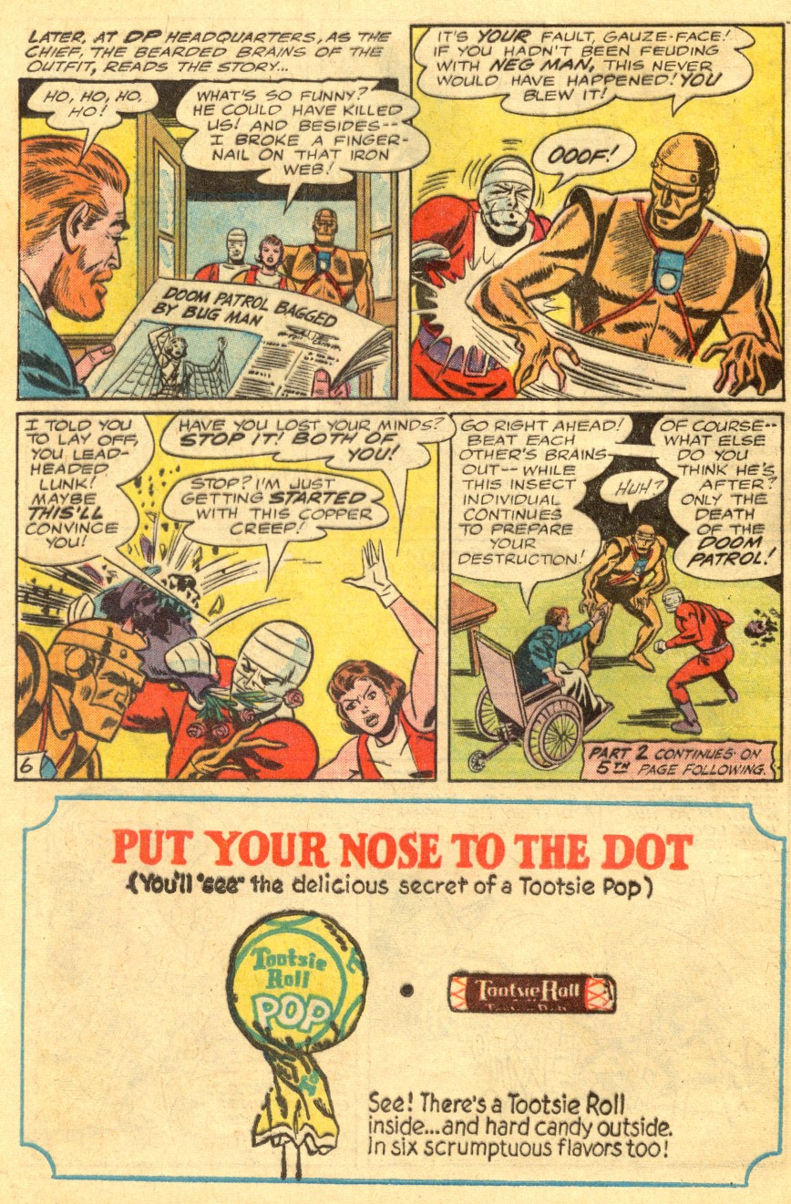 Read online Doom Patrol (1964) comic -  Issue #99 - 8