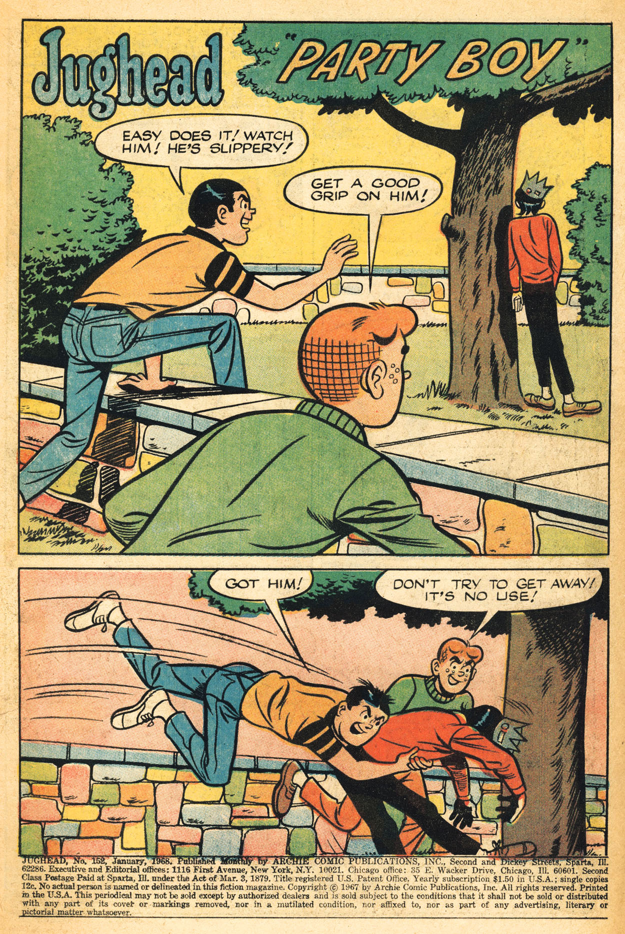 Read online Jughead (1965) comic -  Issue #152 - 3