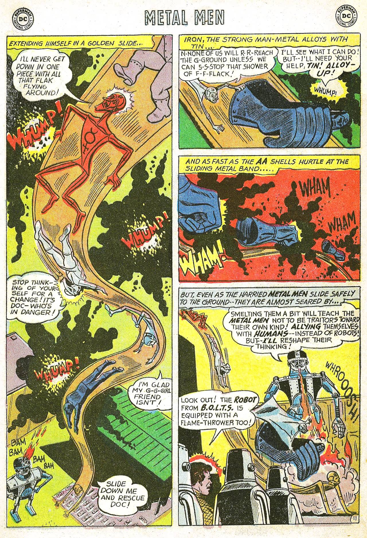 Read online Metal Men (1963) comic -  Issue #15 - 16
