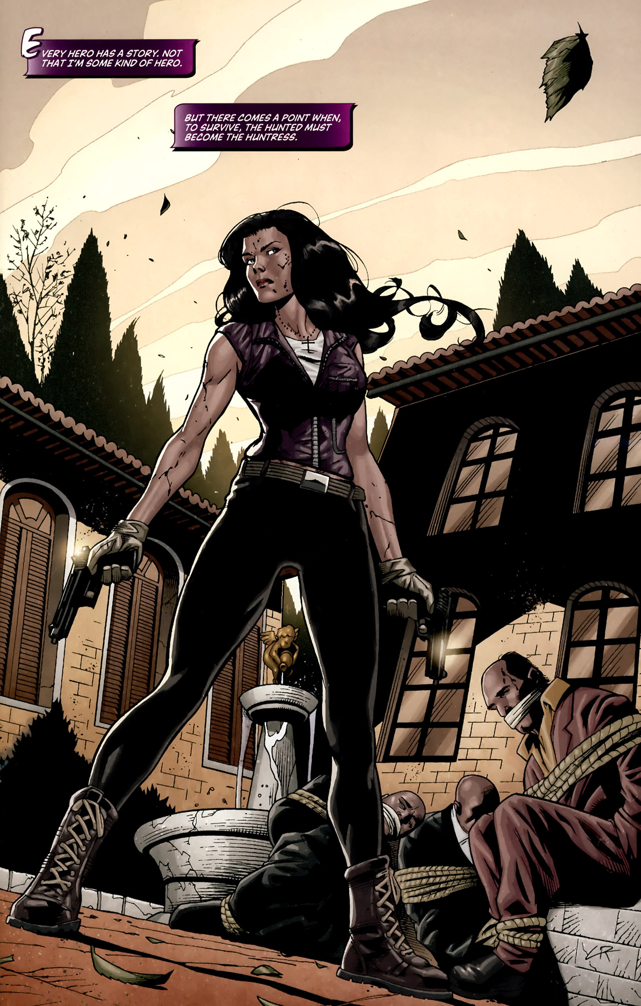 Read online Huntress: Year One comic -  Issue #1 - 14